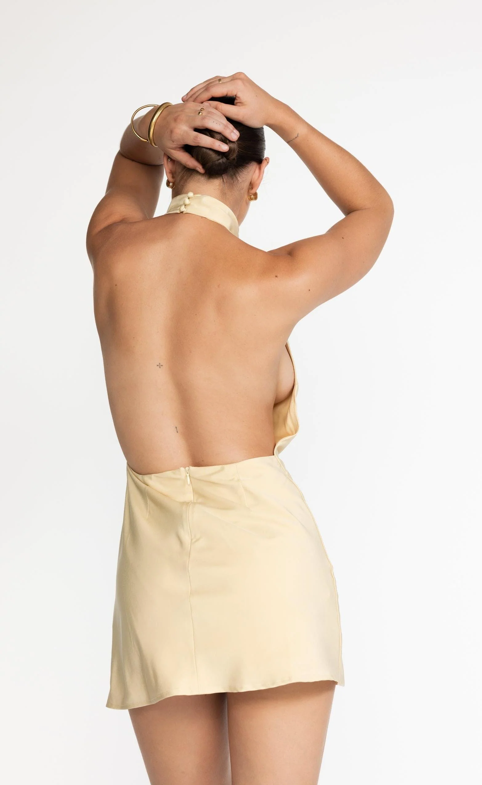 Clara Mini Dress (Honeycomb) - Image 3