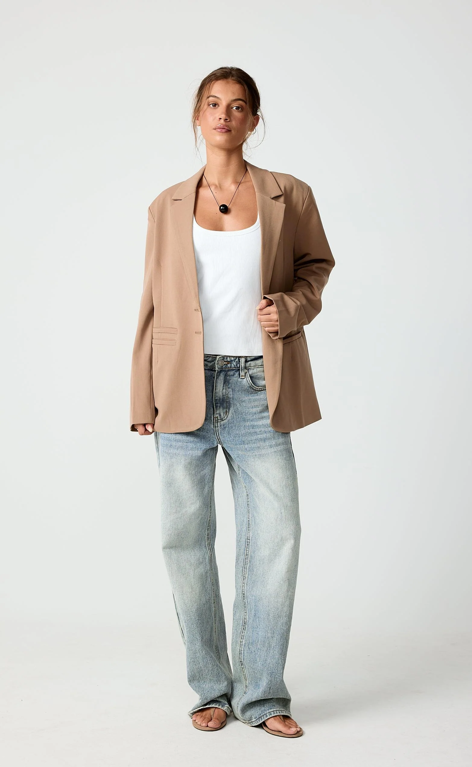 Clarke Blazer (Dark Nude) - Image 3