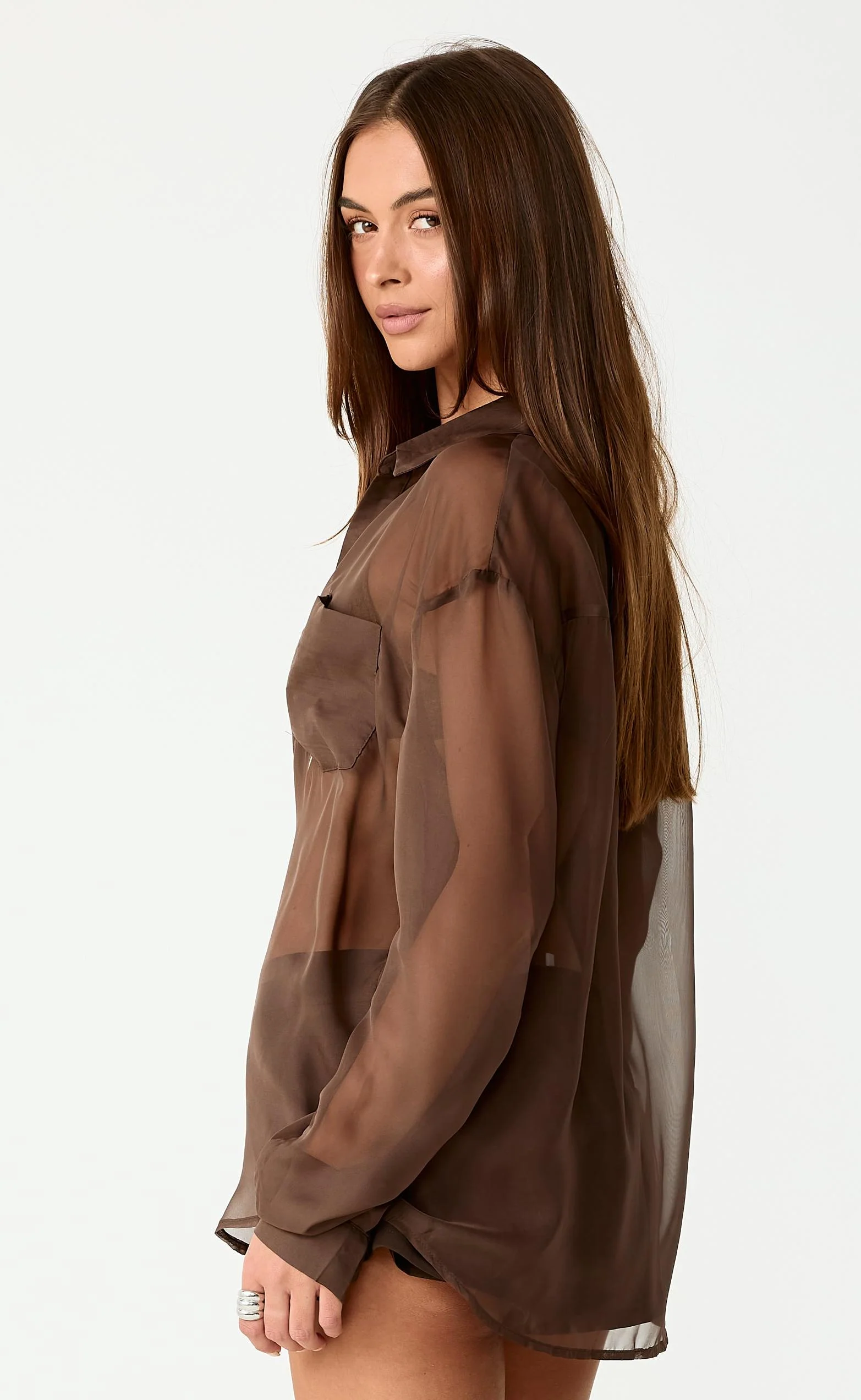 Claudio Shirt (Chocolate) - Image 4