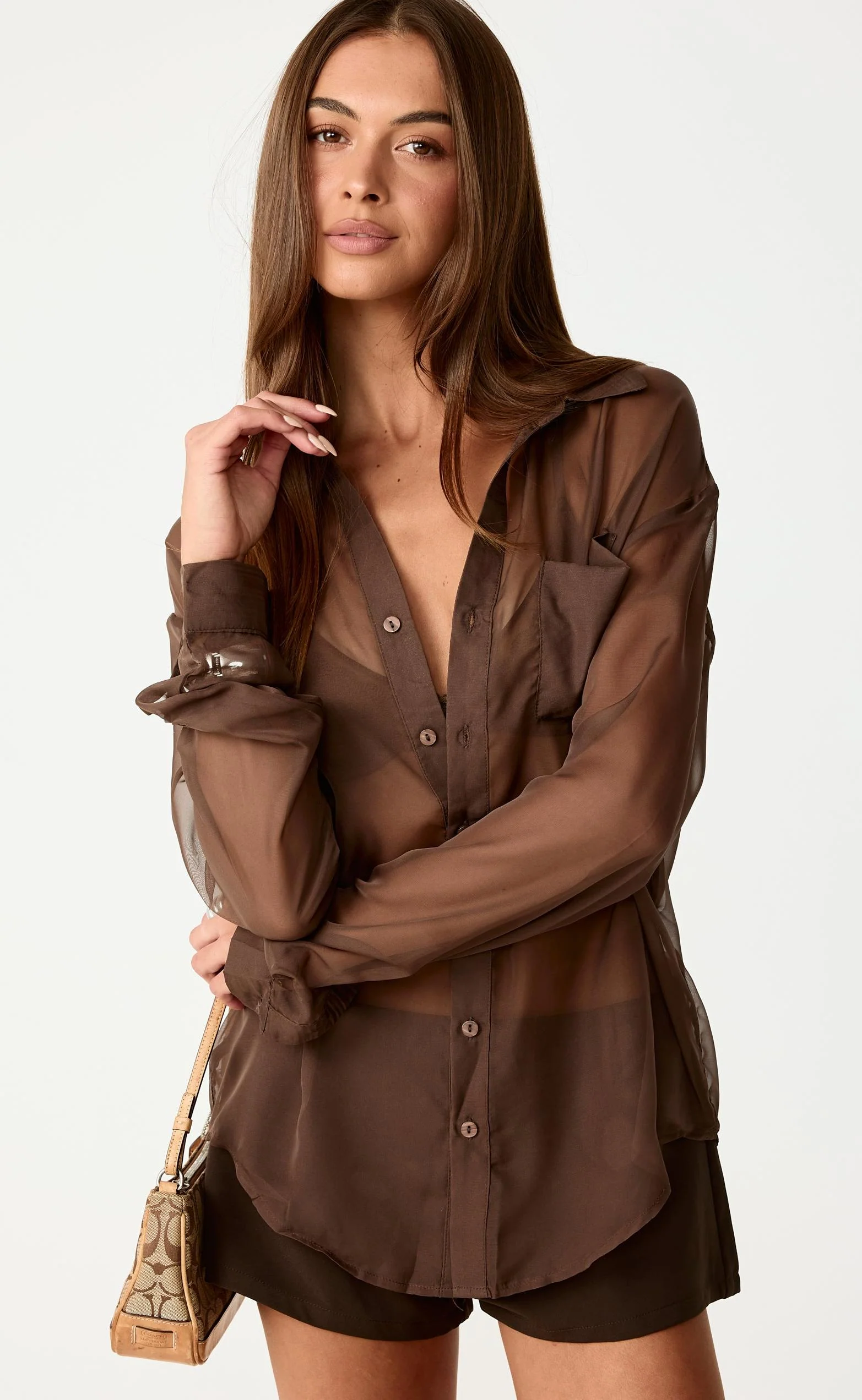 Claudio Shirt (Chocolate) - Image 5