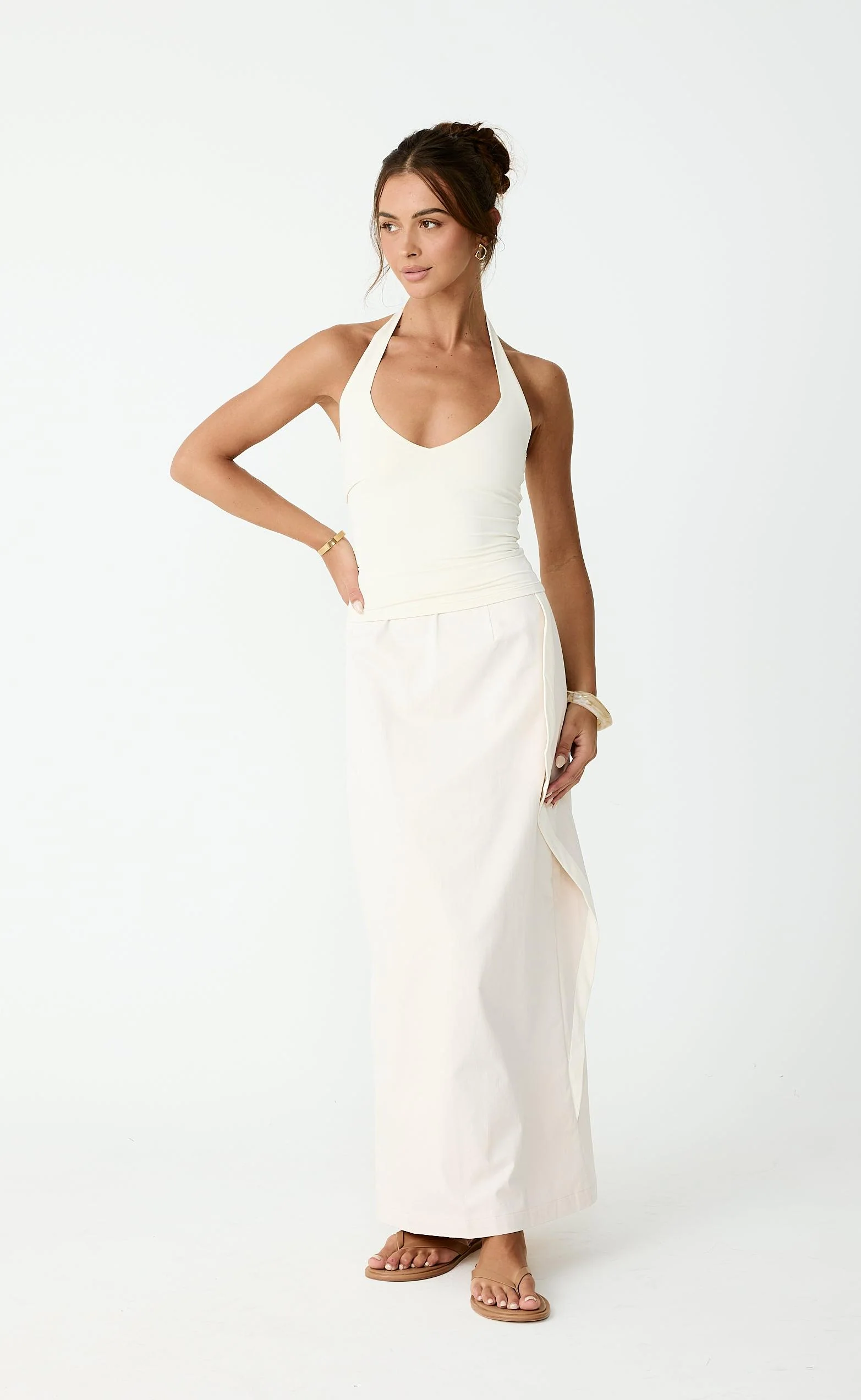 Clemence Top (Oat) - Image 3