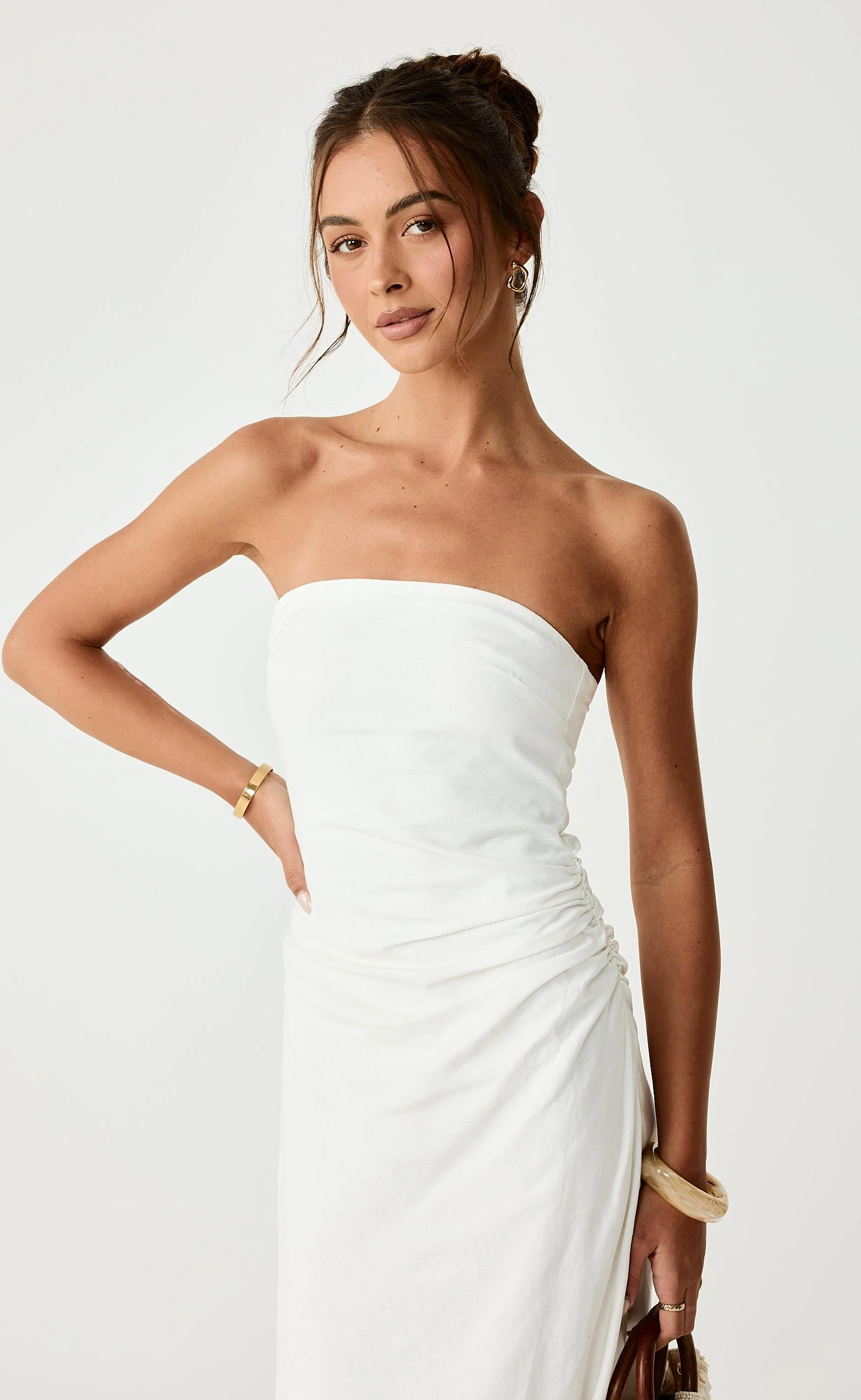 Coastal Midi Dress (Off White) - Image 5