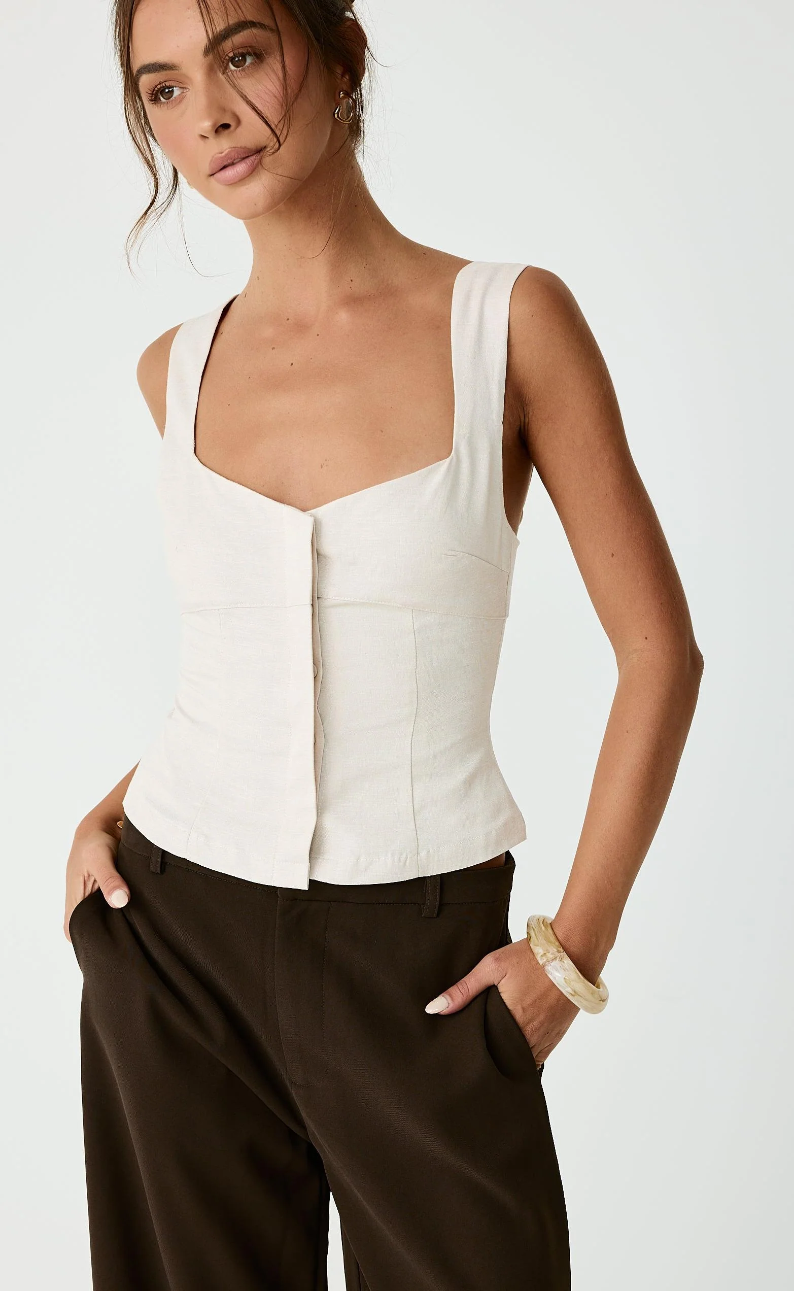 Conway Top (Iced Coffee) - Image 4