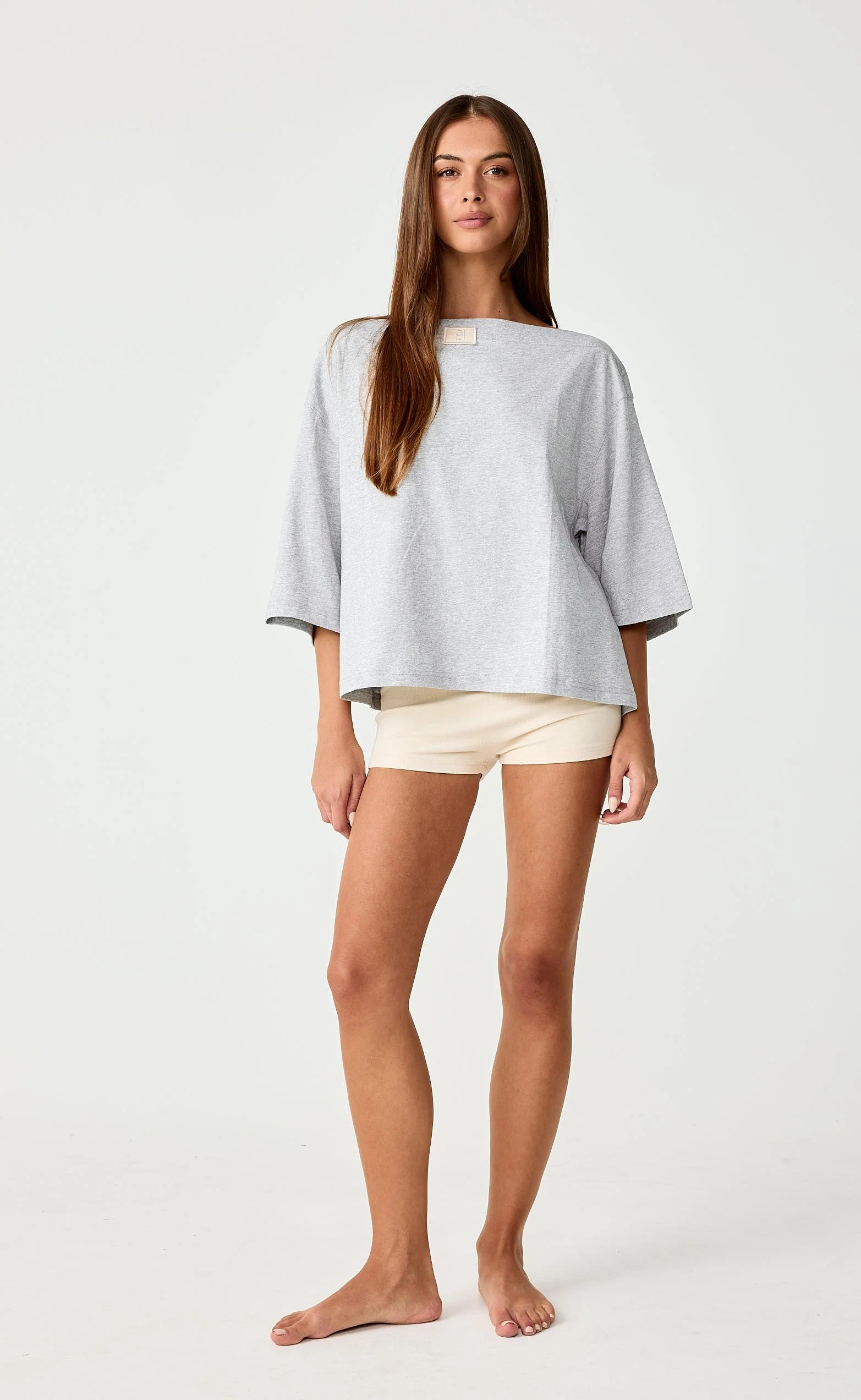 Cora Top (Grey Marle) - Image 5