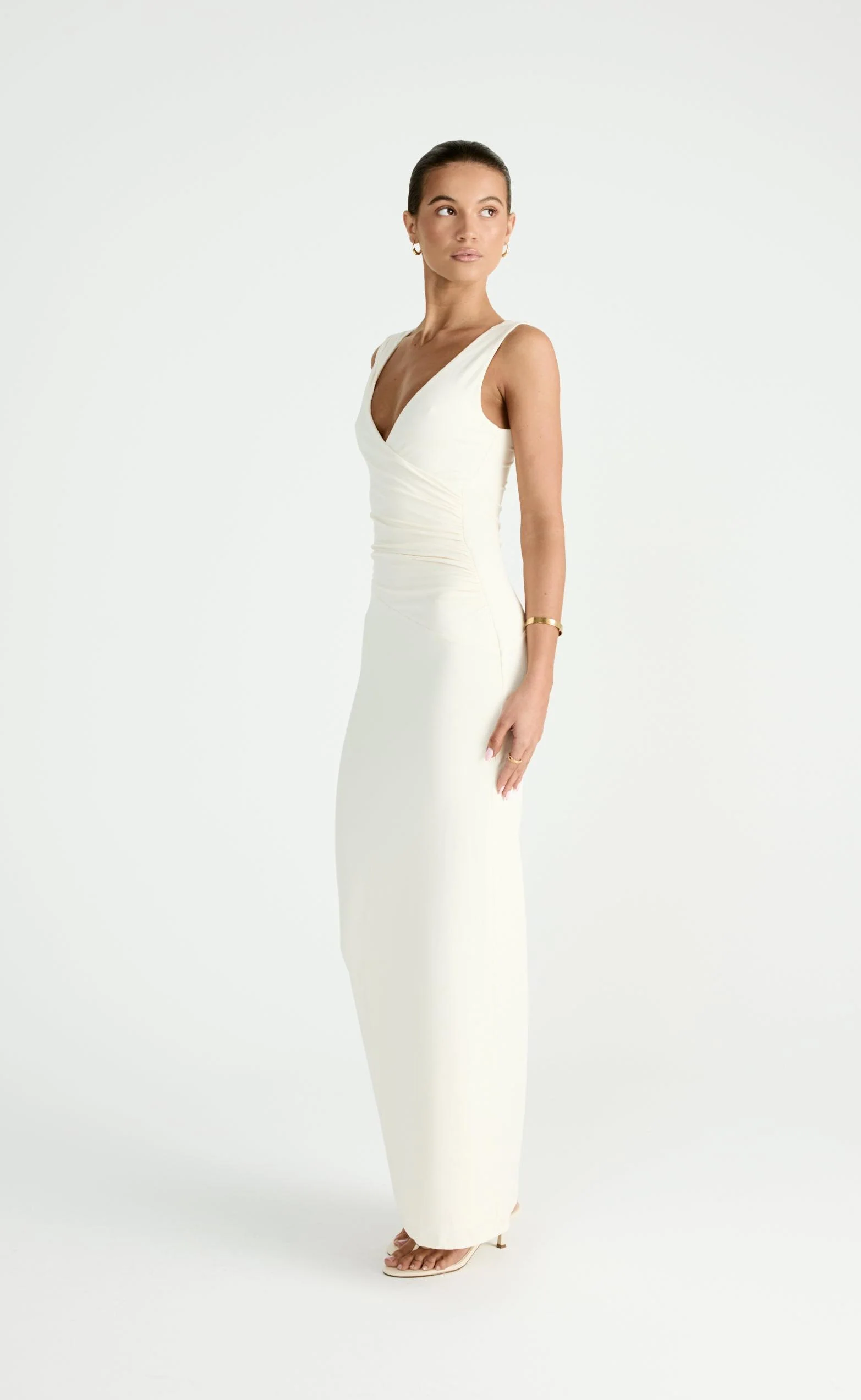 Cory Maxi Dress (Oat) - Image 8