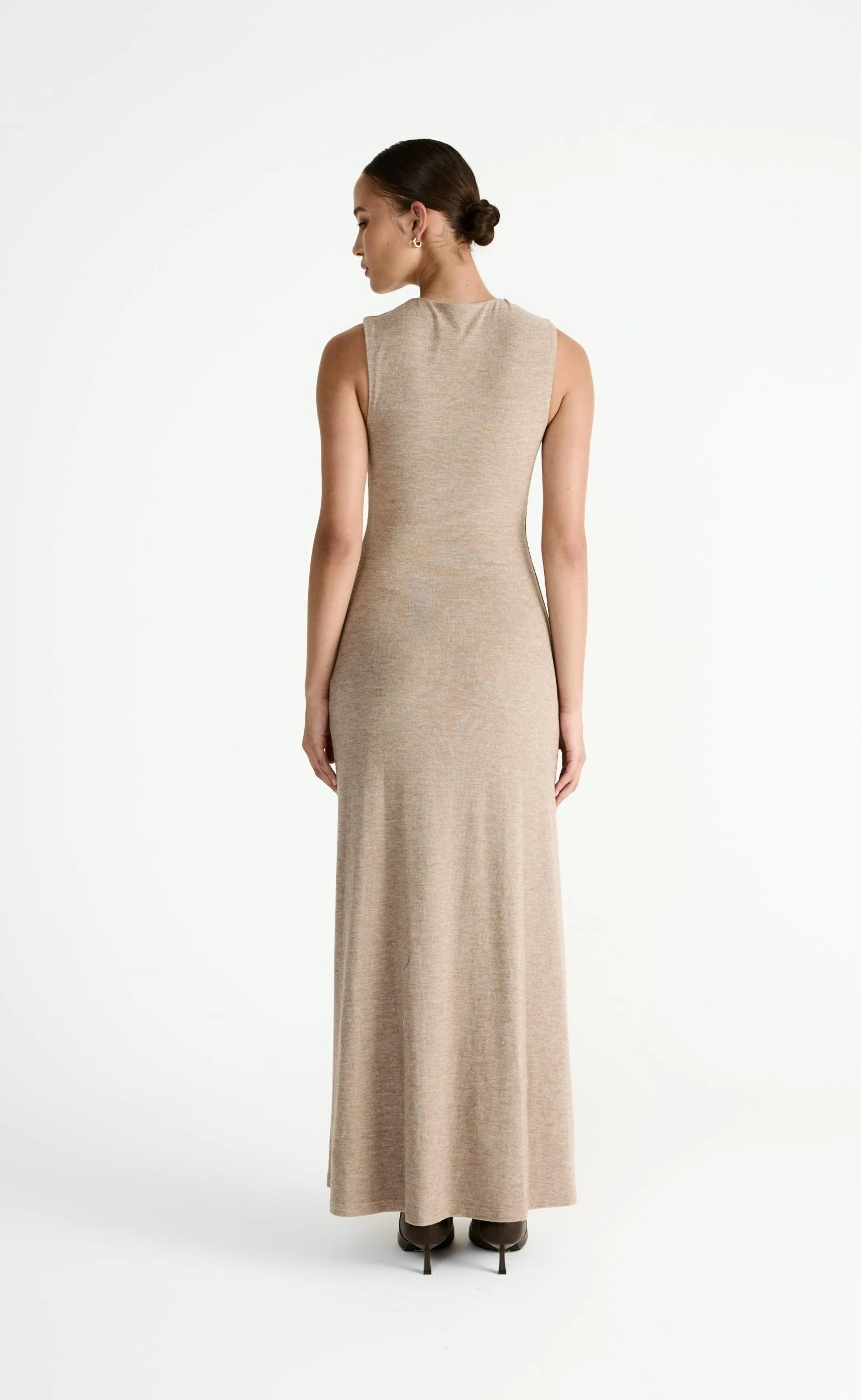 Cosmia Maxi Dress (Stone) - Image 8