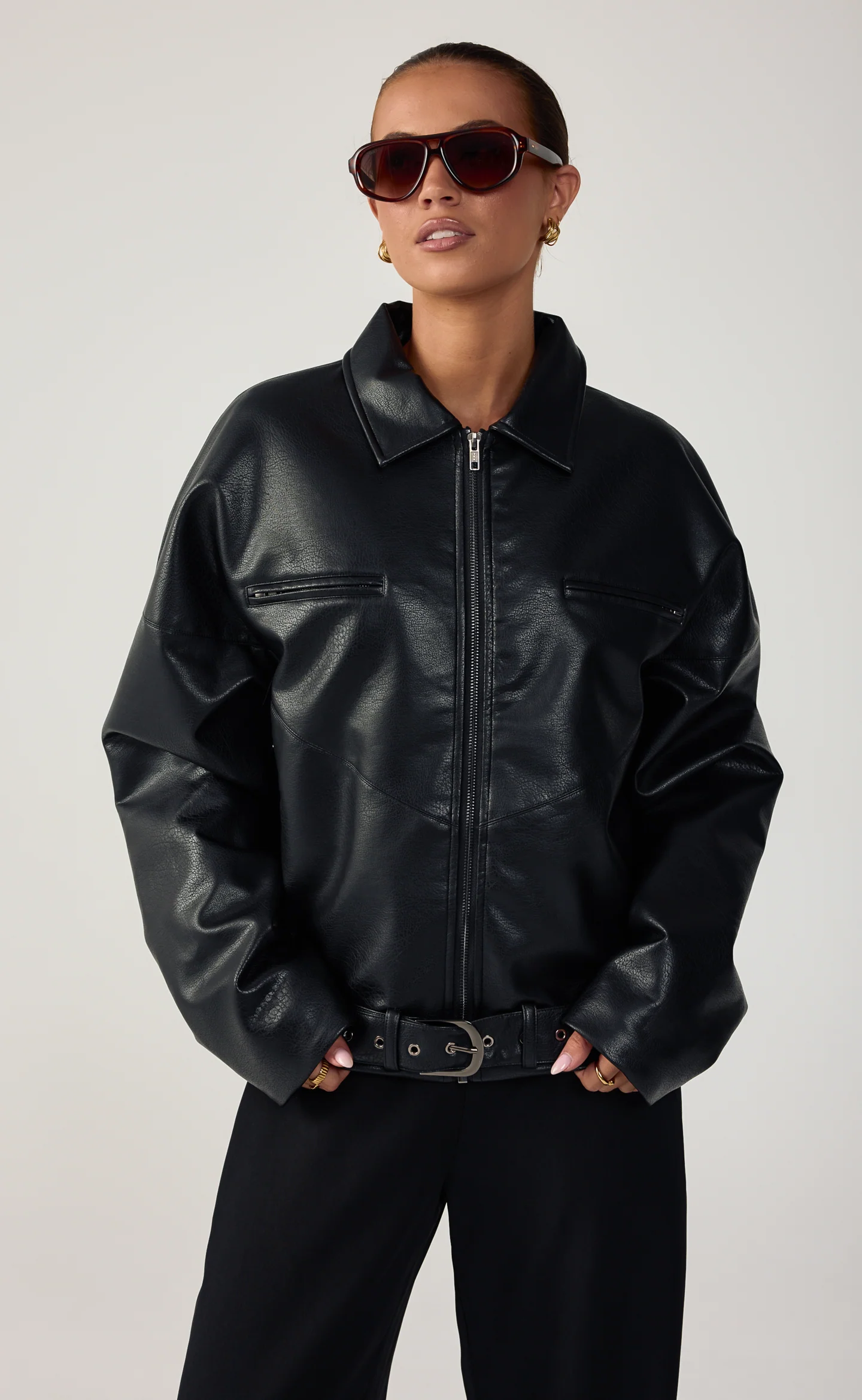 Coyote Jacket (Black) - Image 8