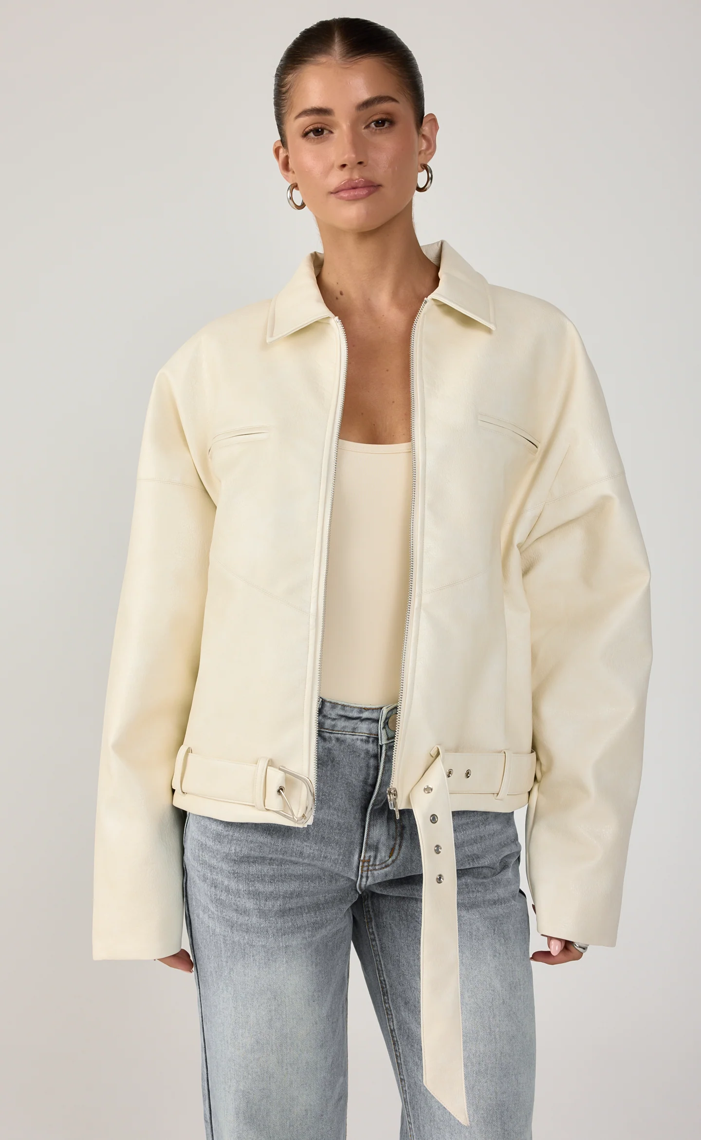 Coyote Jacket (Cream) - Image 2