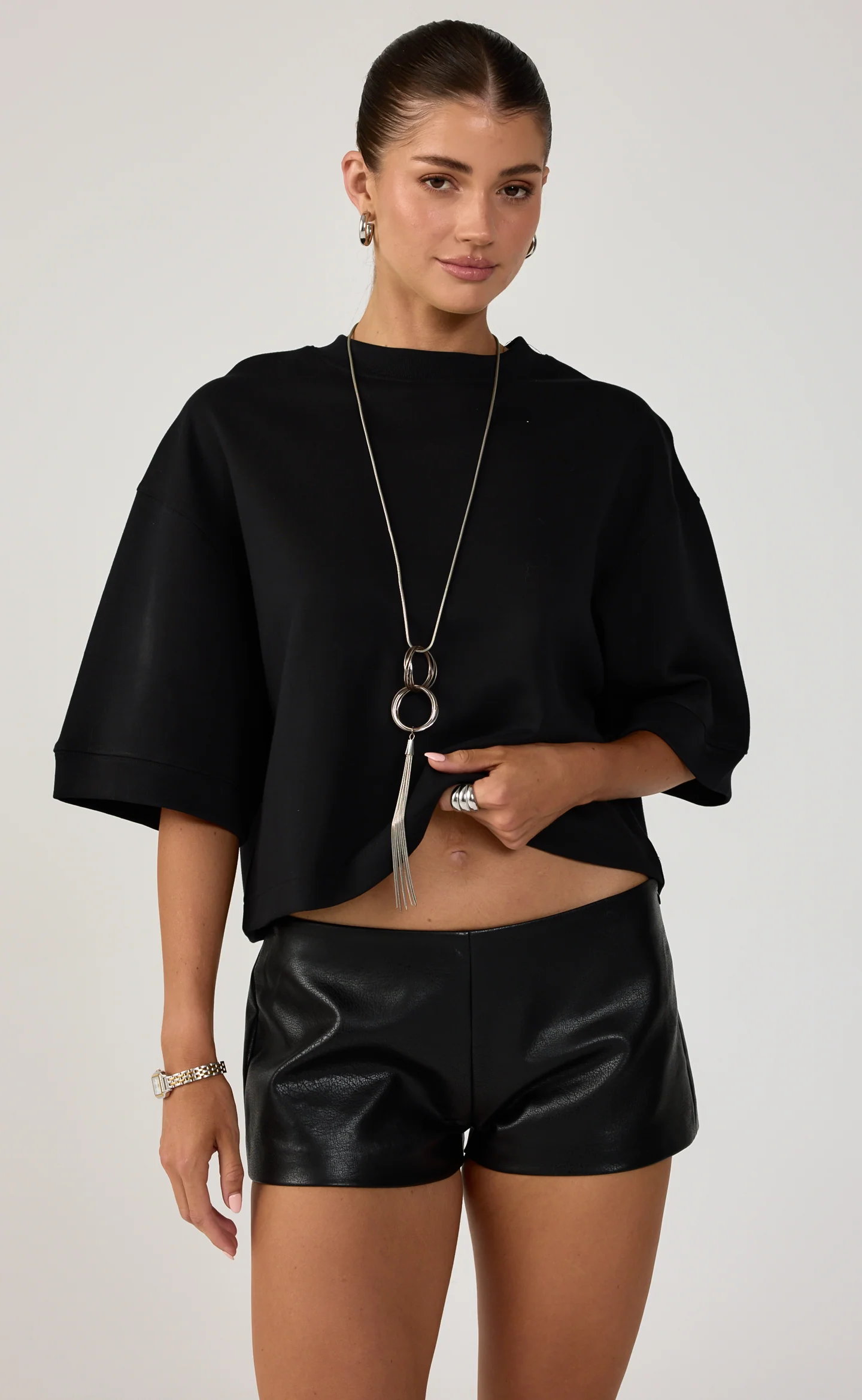 Crews Shorts (Black) - Image 2