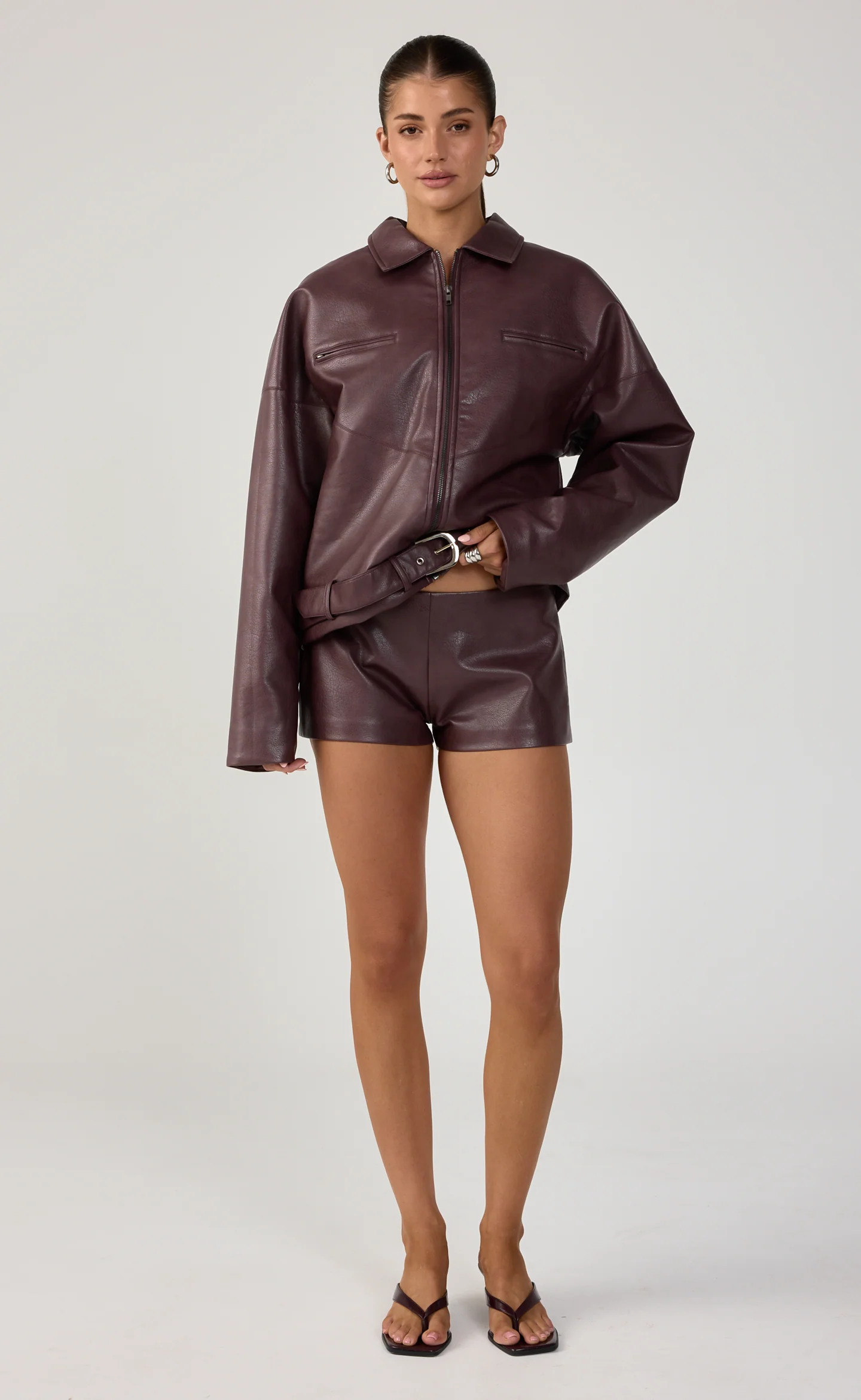 Crews Shorts (Plum) - Image 3
