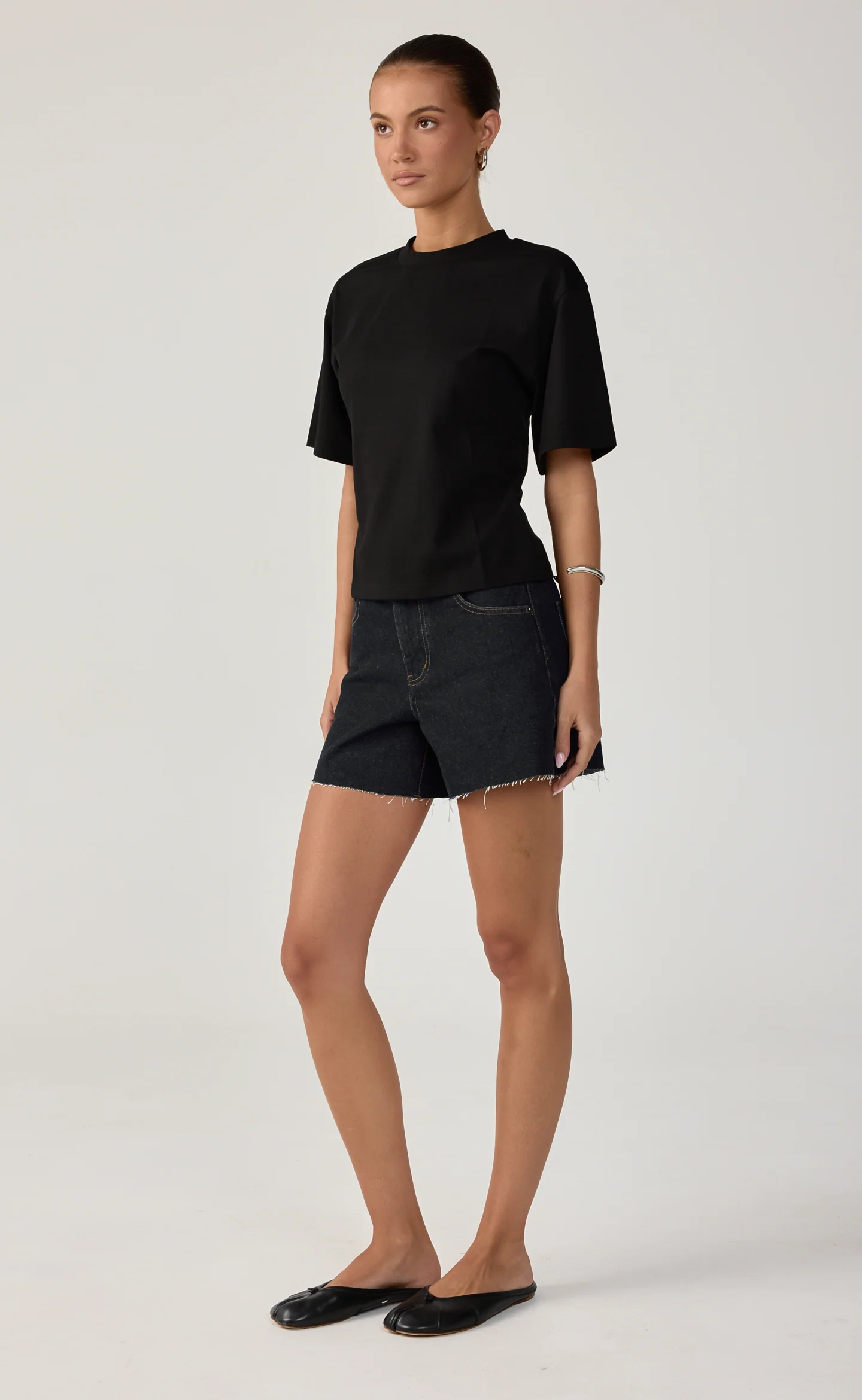 Cyra Baby Tee (Black) - Image 8