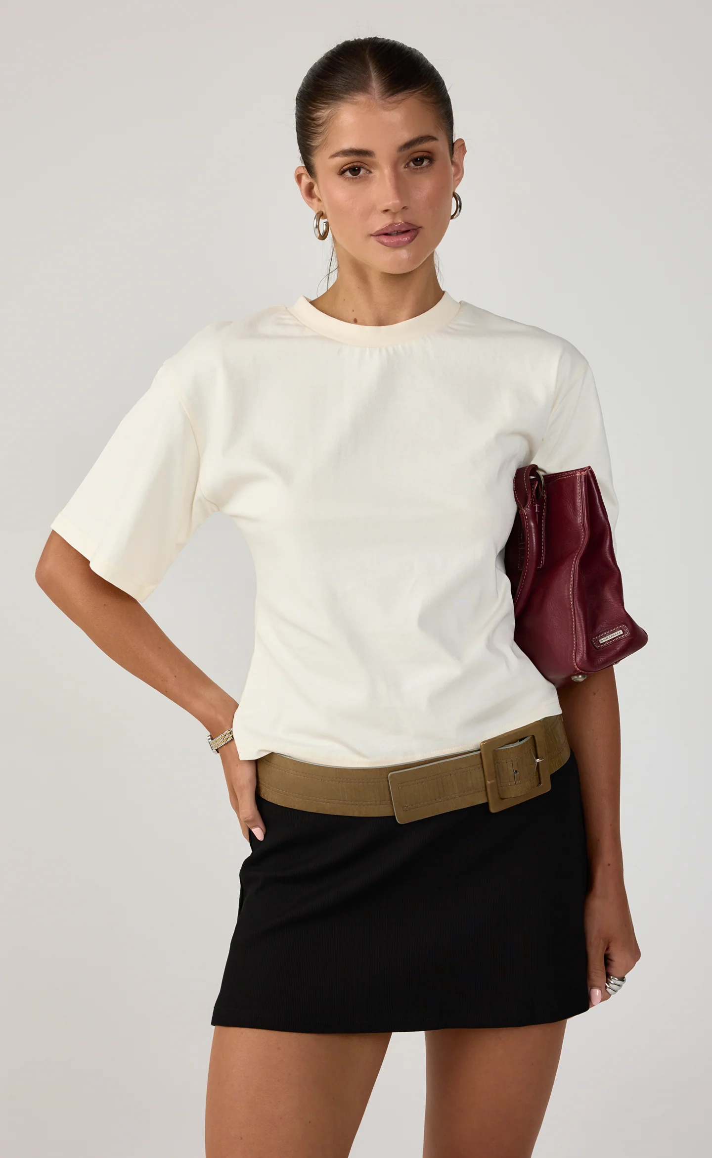 Cyra Baby Tee (Oat) - Image 6