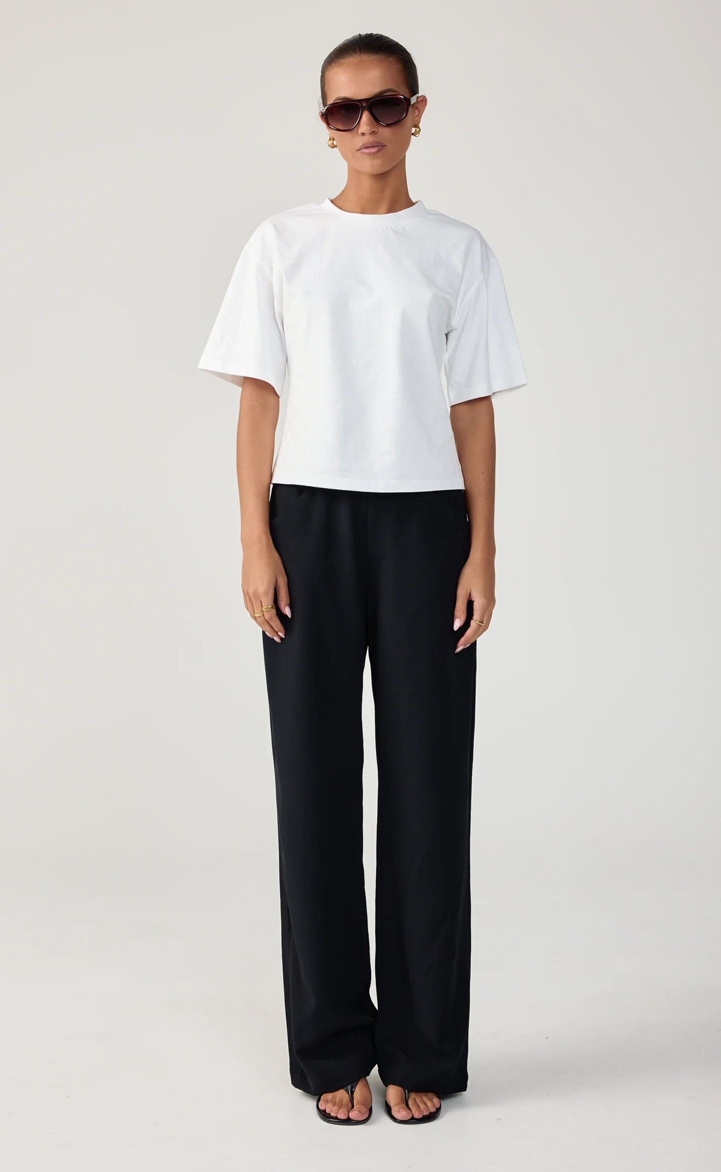 Cyra Baby Tee (White) - Image 2