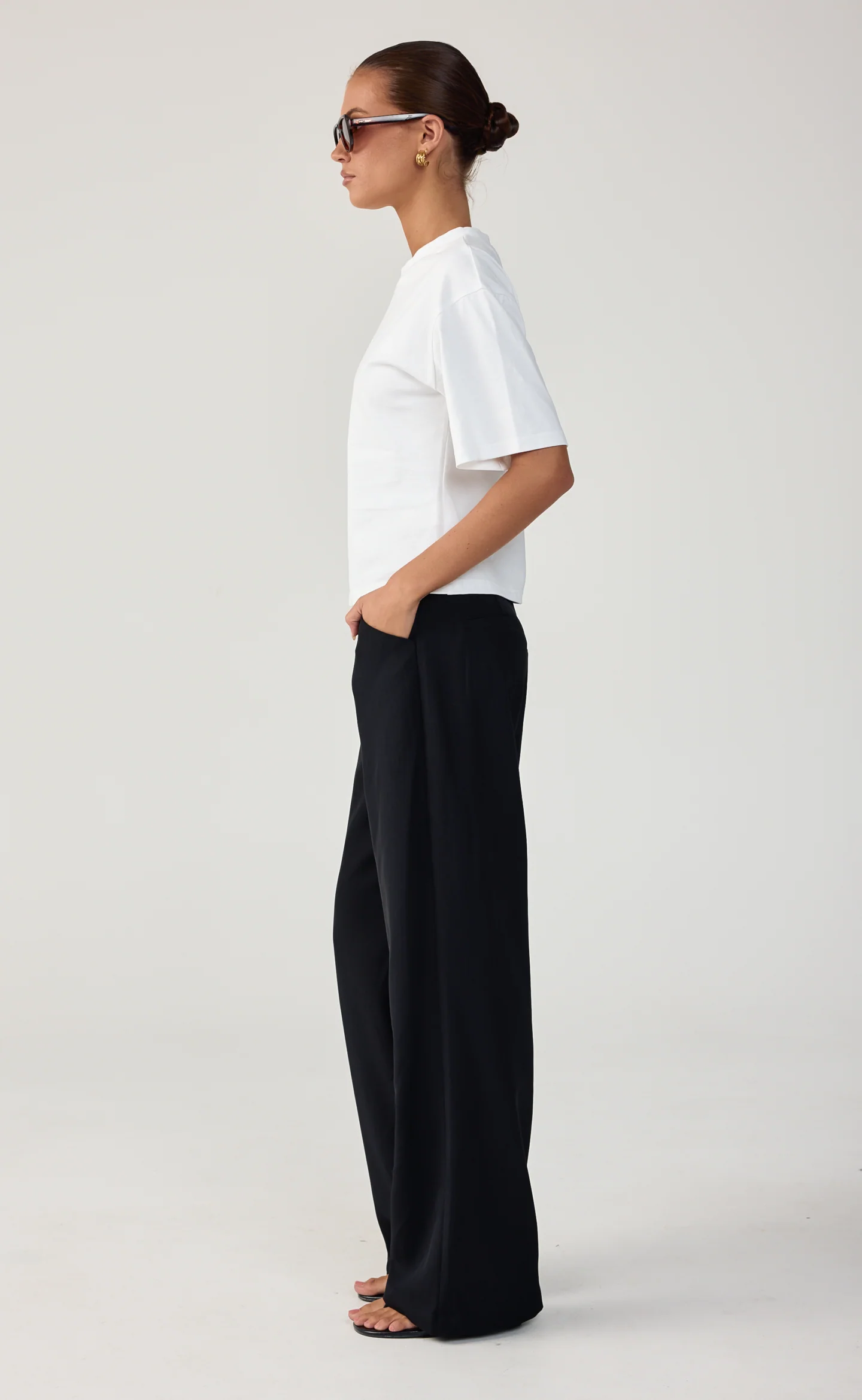 Cyra Baby Tee (White) - Image 4