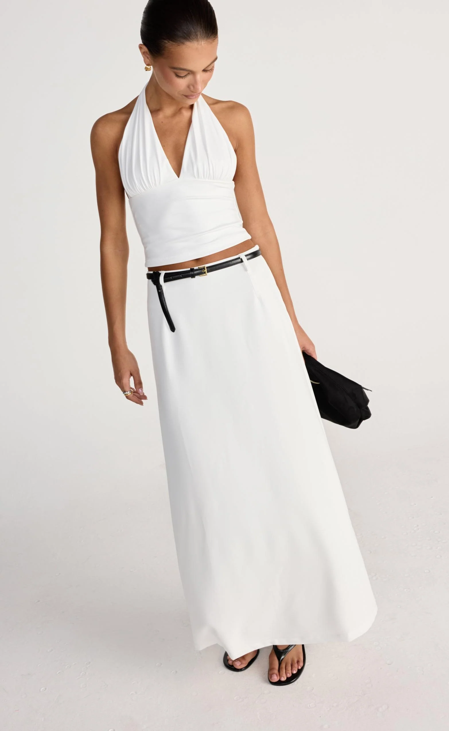 Dagny Maxi Skirt (White) - Image 6