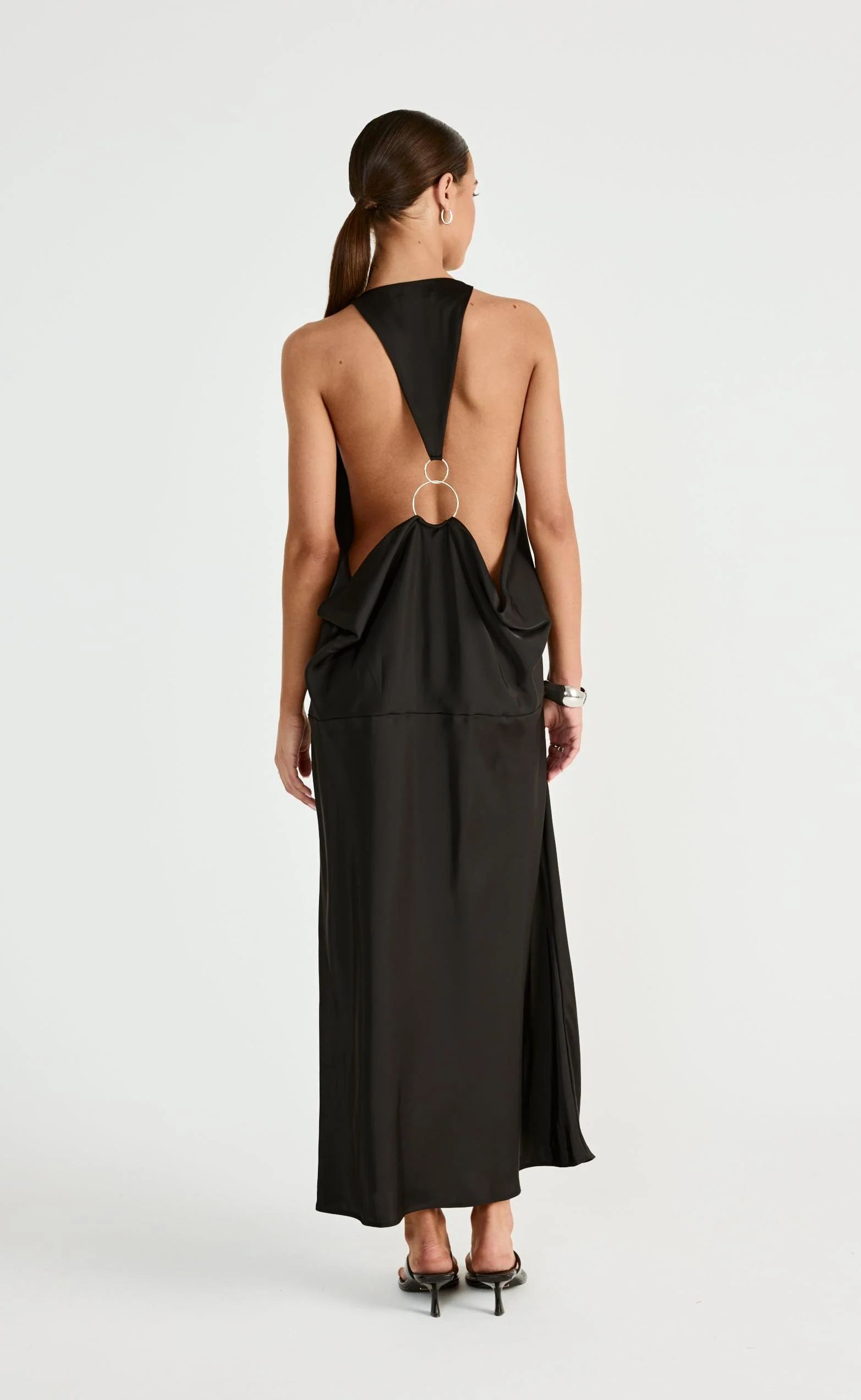 Dakari Maxi Dress (Black) - Image 2