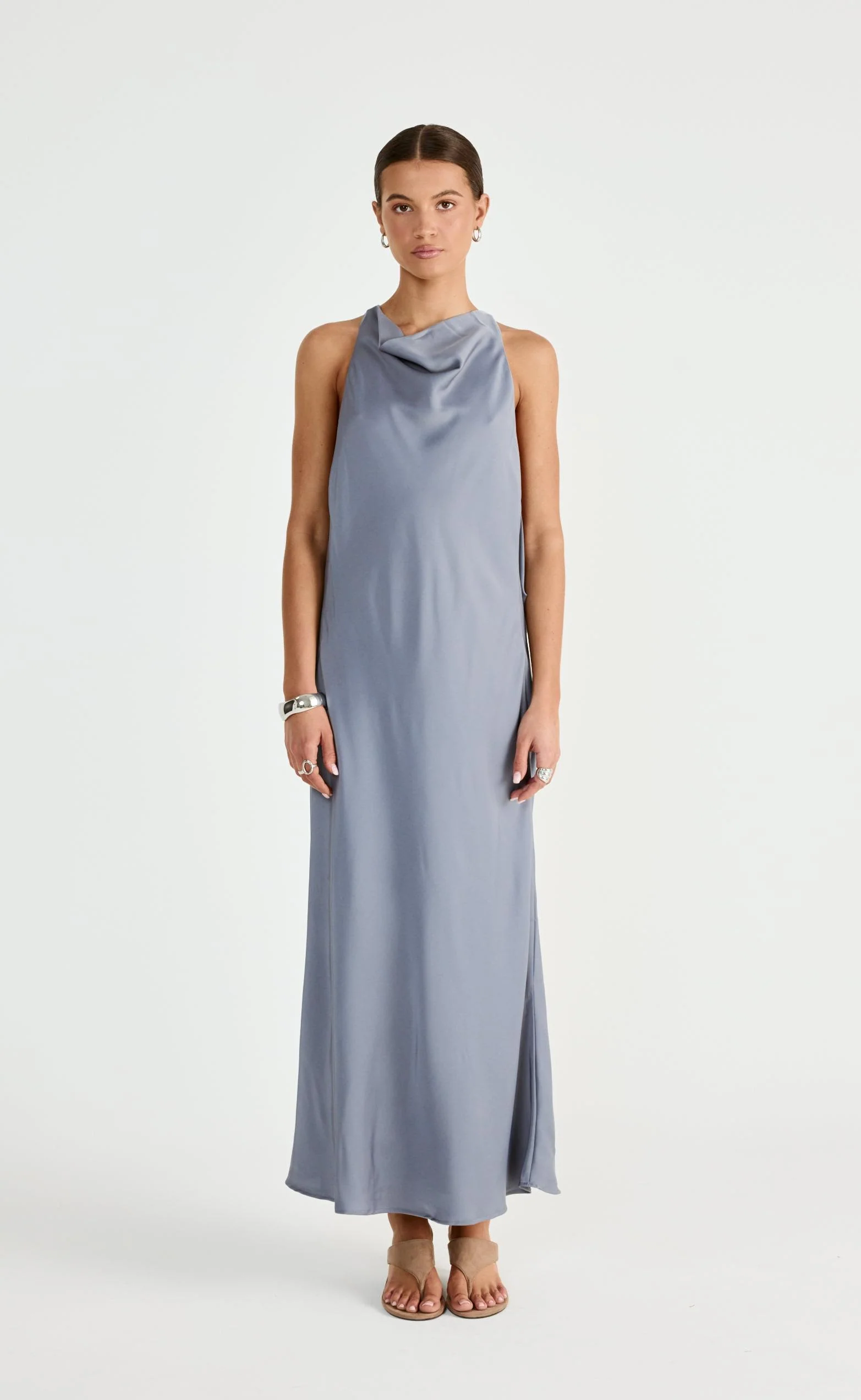 Dakari Maxi Dress (Steel) - Image 3