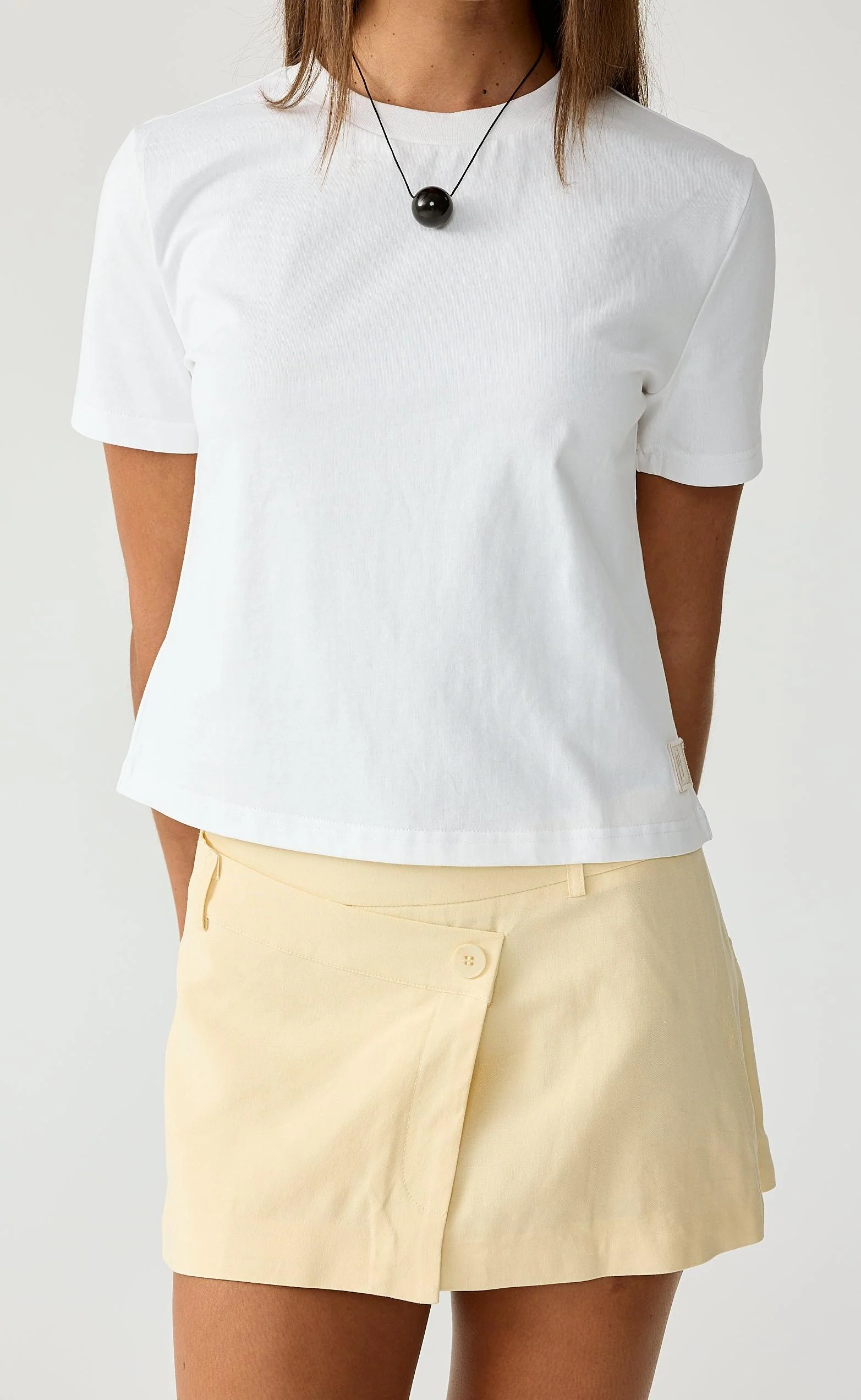 Danton Mini Skirt (Lemon) - Image 3