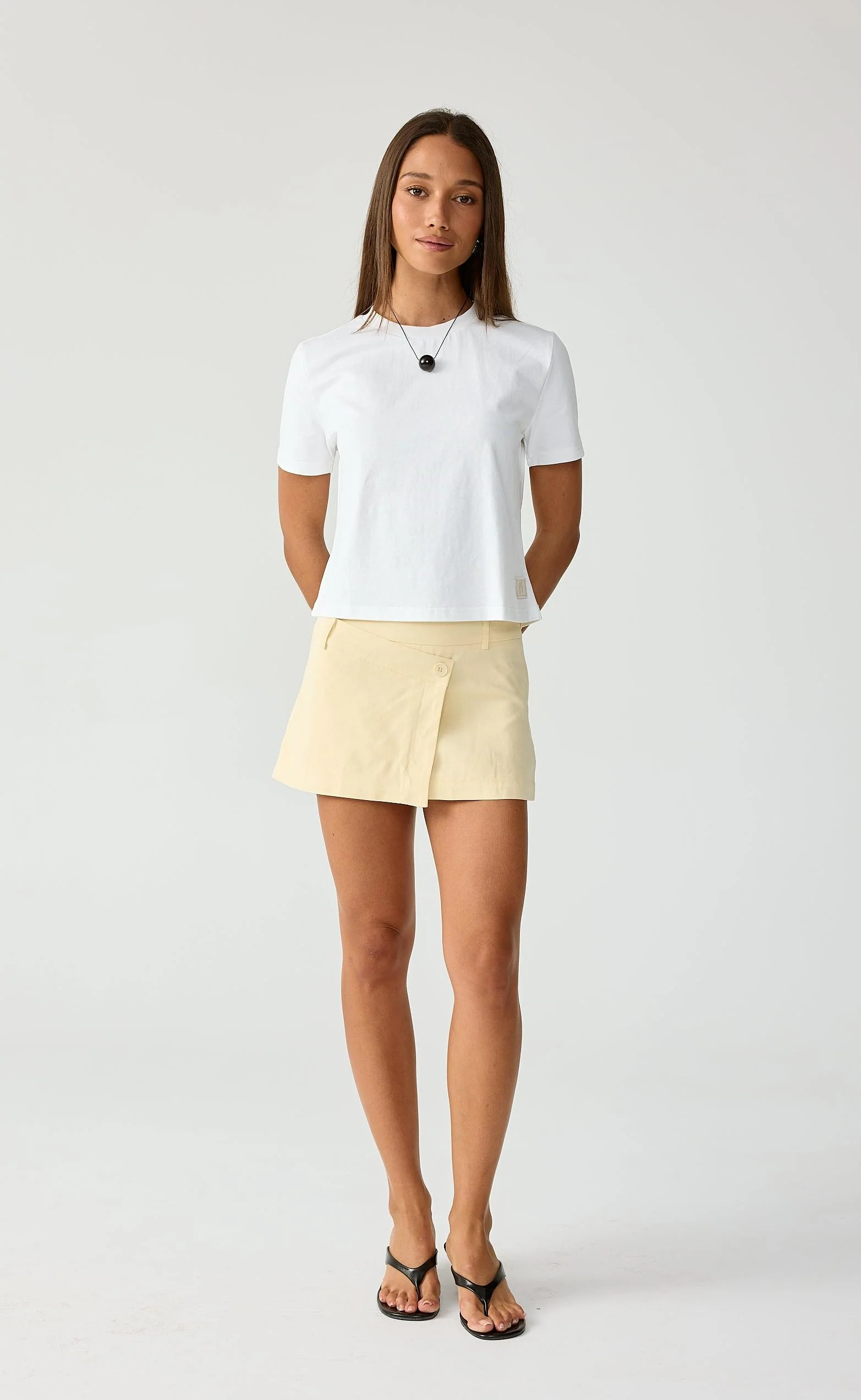 Danton Mini Skirt (Lemon) - Image 5