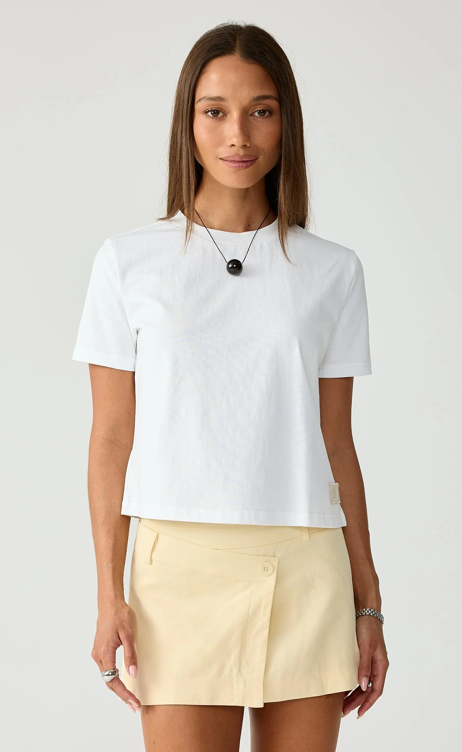 Danton Mini Skirt (Lemon) - Image 7