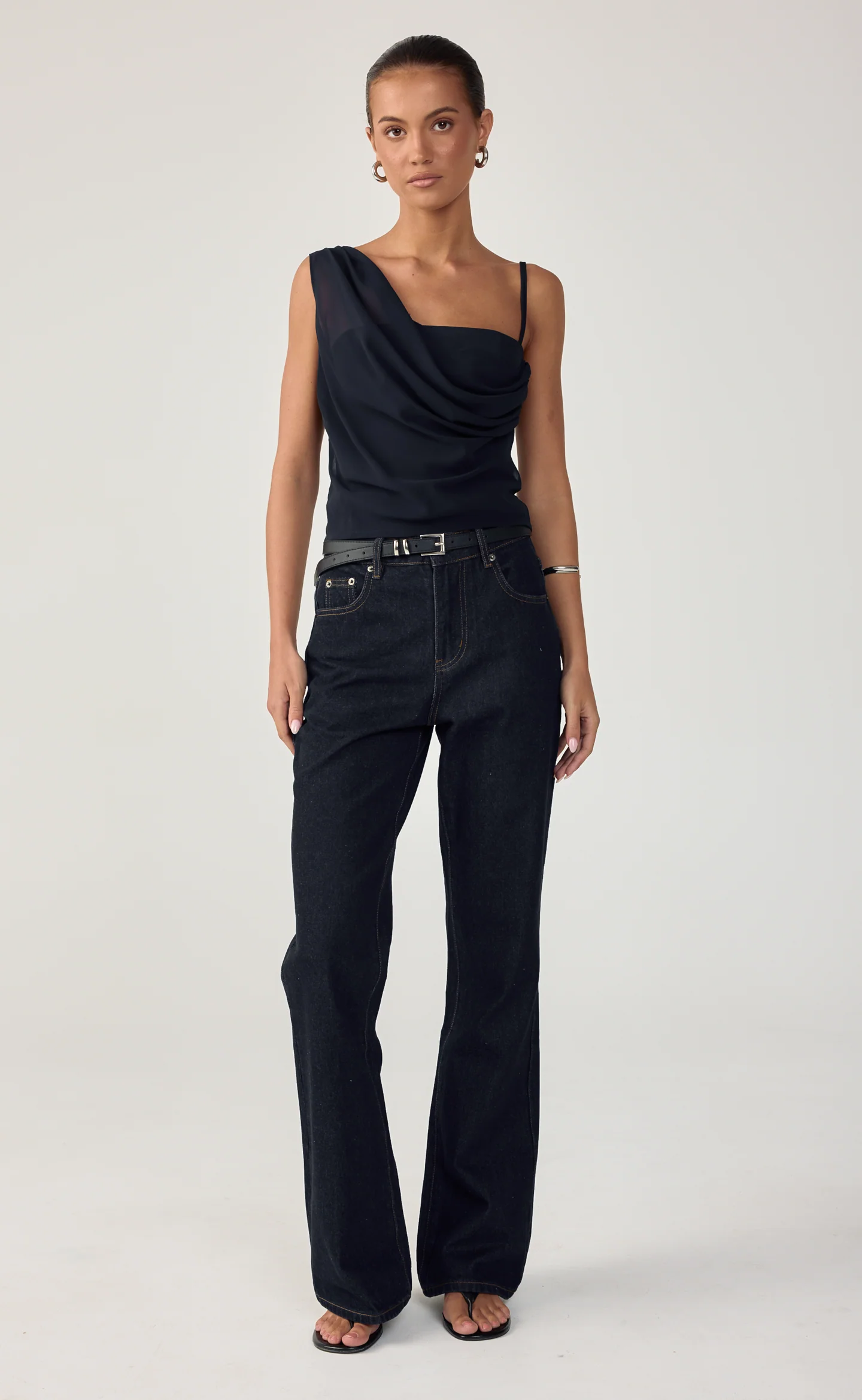 Davina Top (Navy) - Image 2