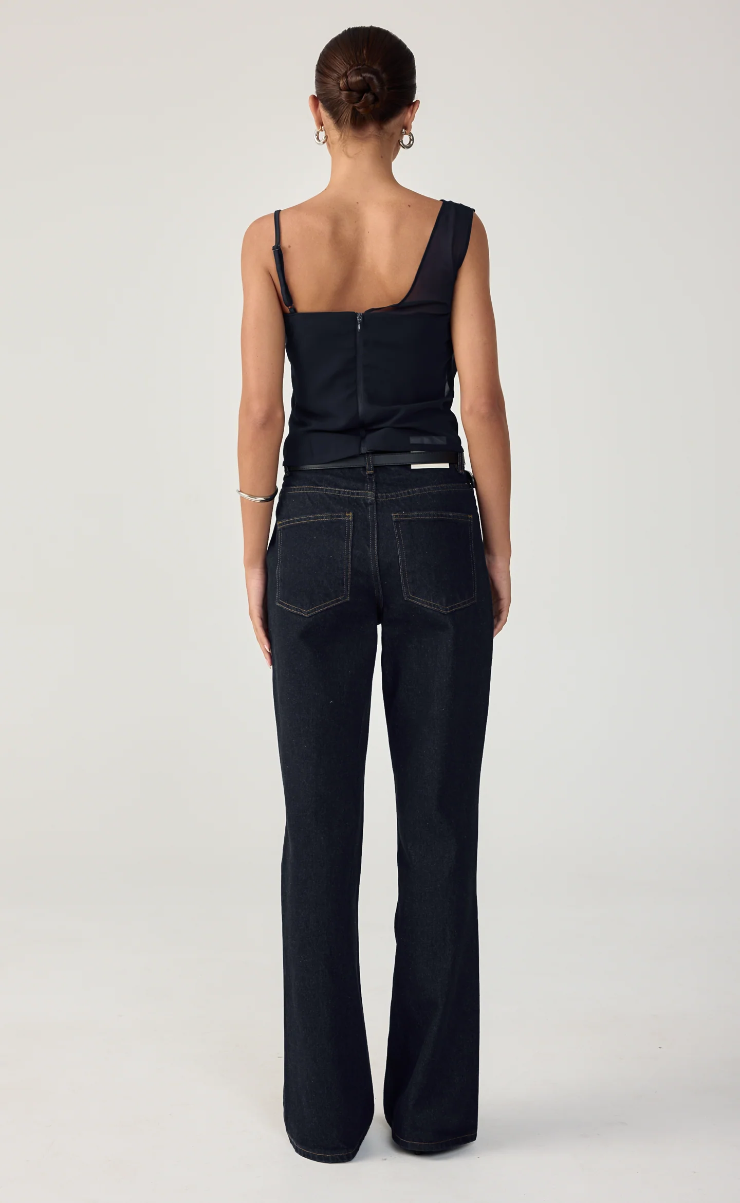Davina Top (Navy) - Image 3
