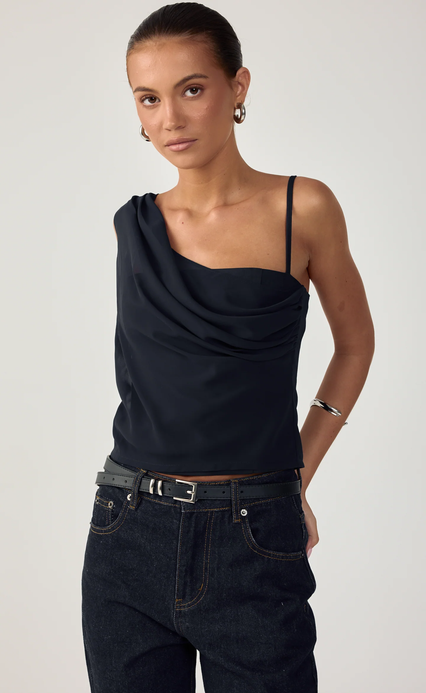Davina Top (Navy) - Image 7