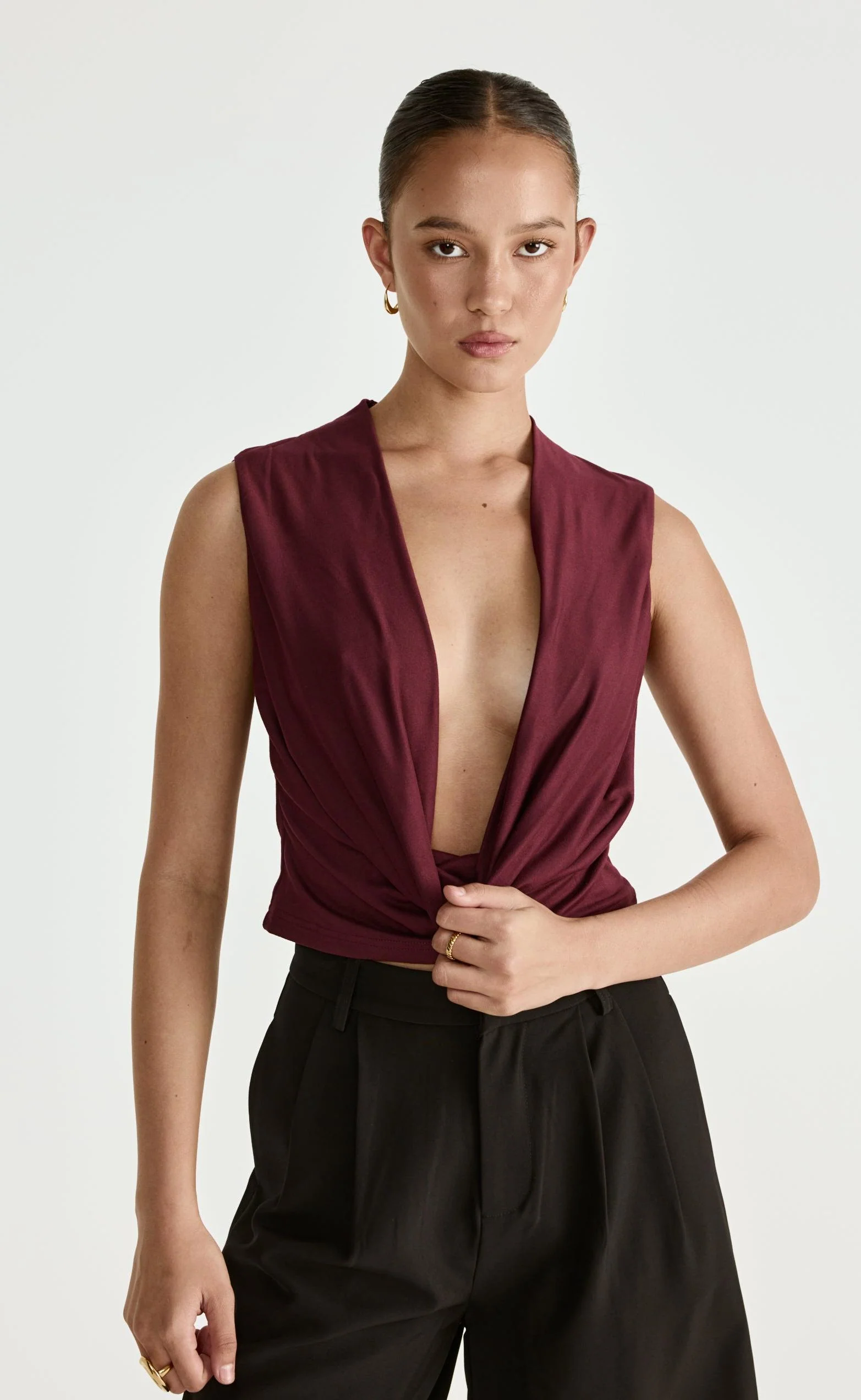 Dimitri Top (Plum) - Image 3