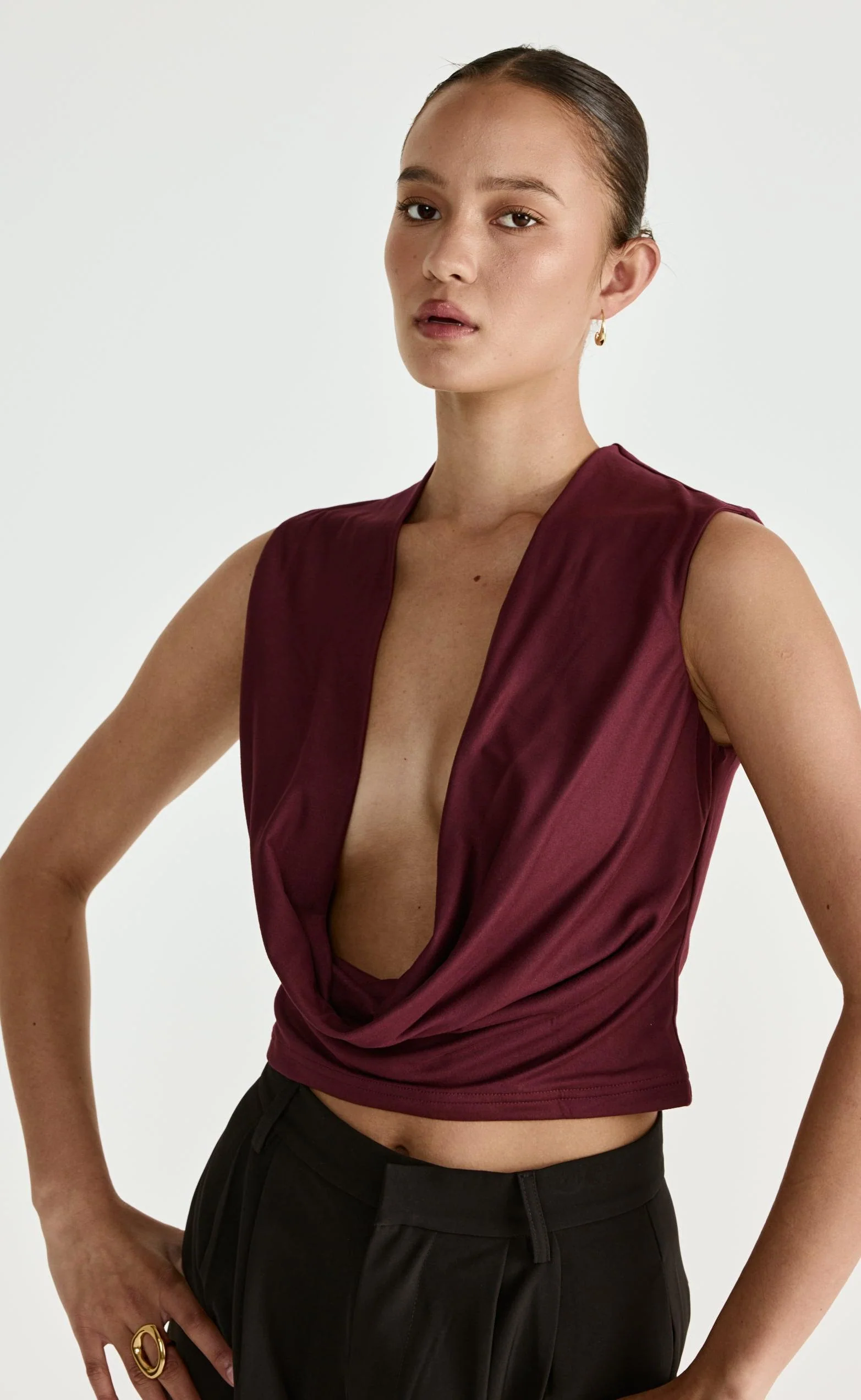 Dimitri Top (Plum) - Image 6