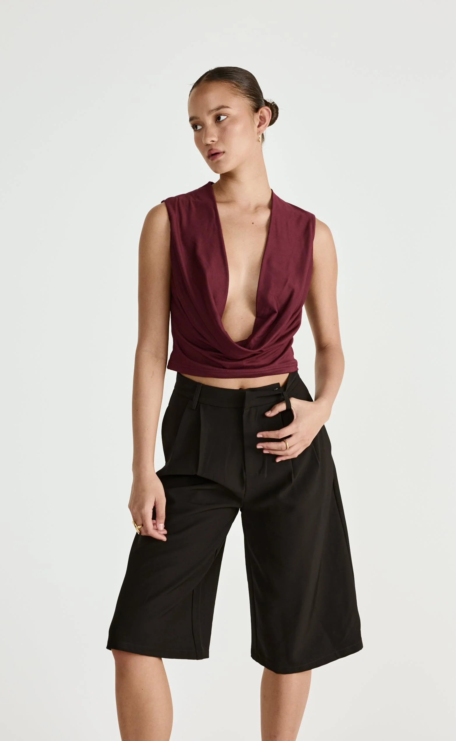 Dimitri Top (Plum) - Image 7