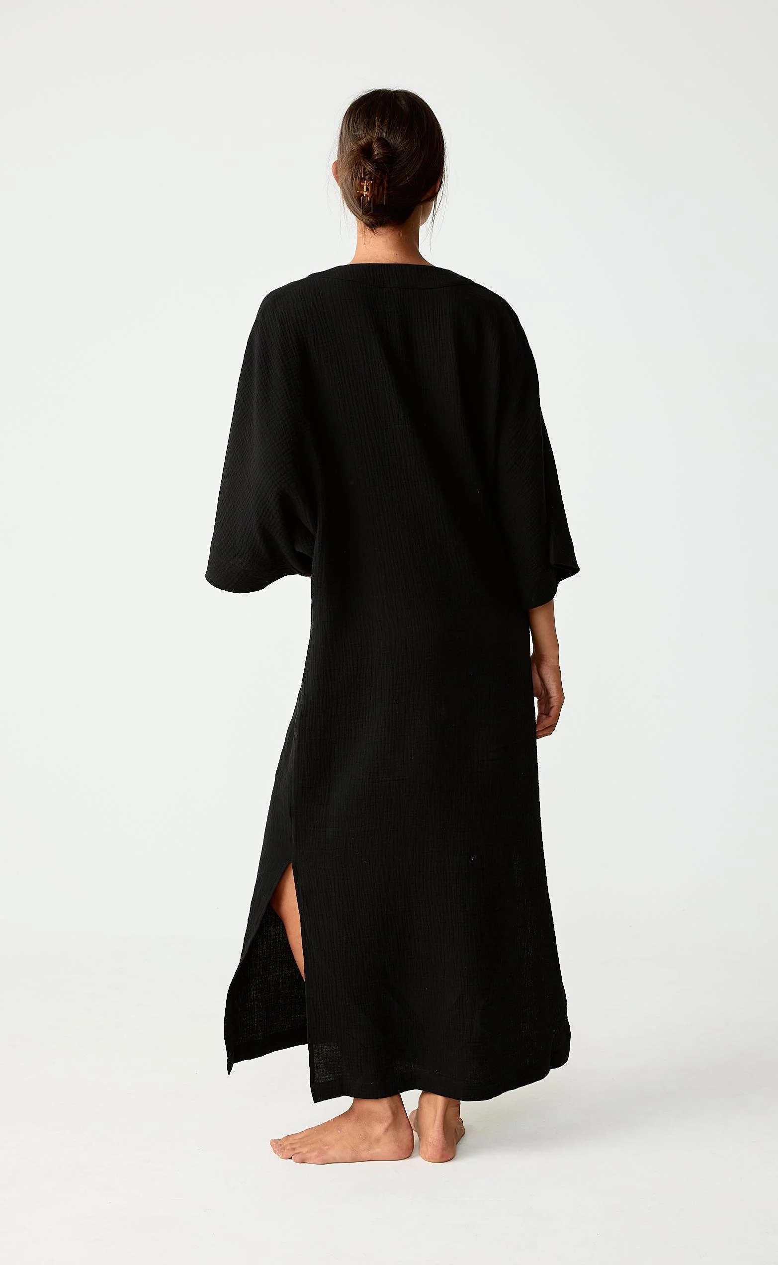 Donna Maxi Dress (Black) - Image 4