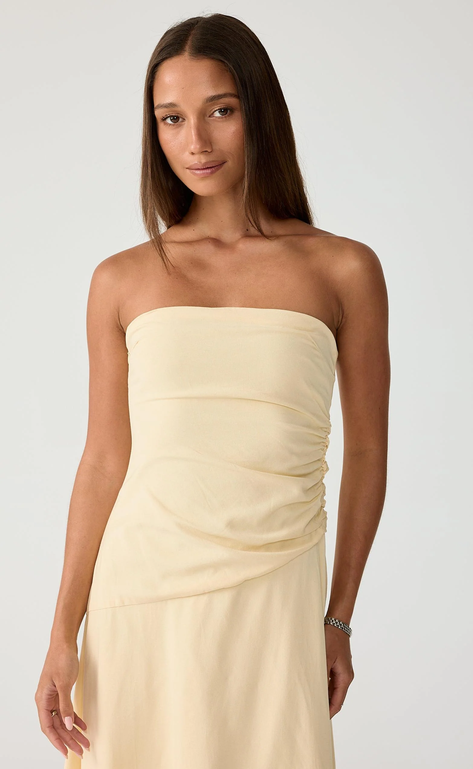 Doria Maxi Dress (Lemon) - Image 6