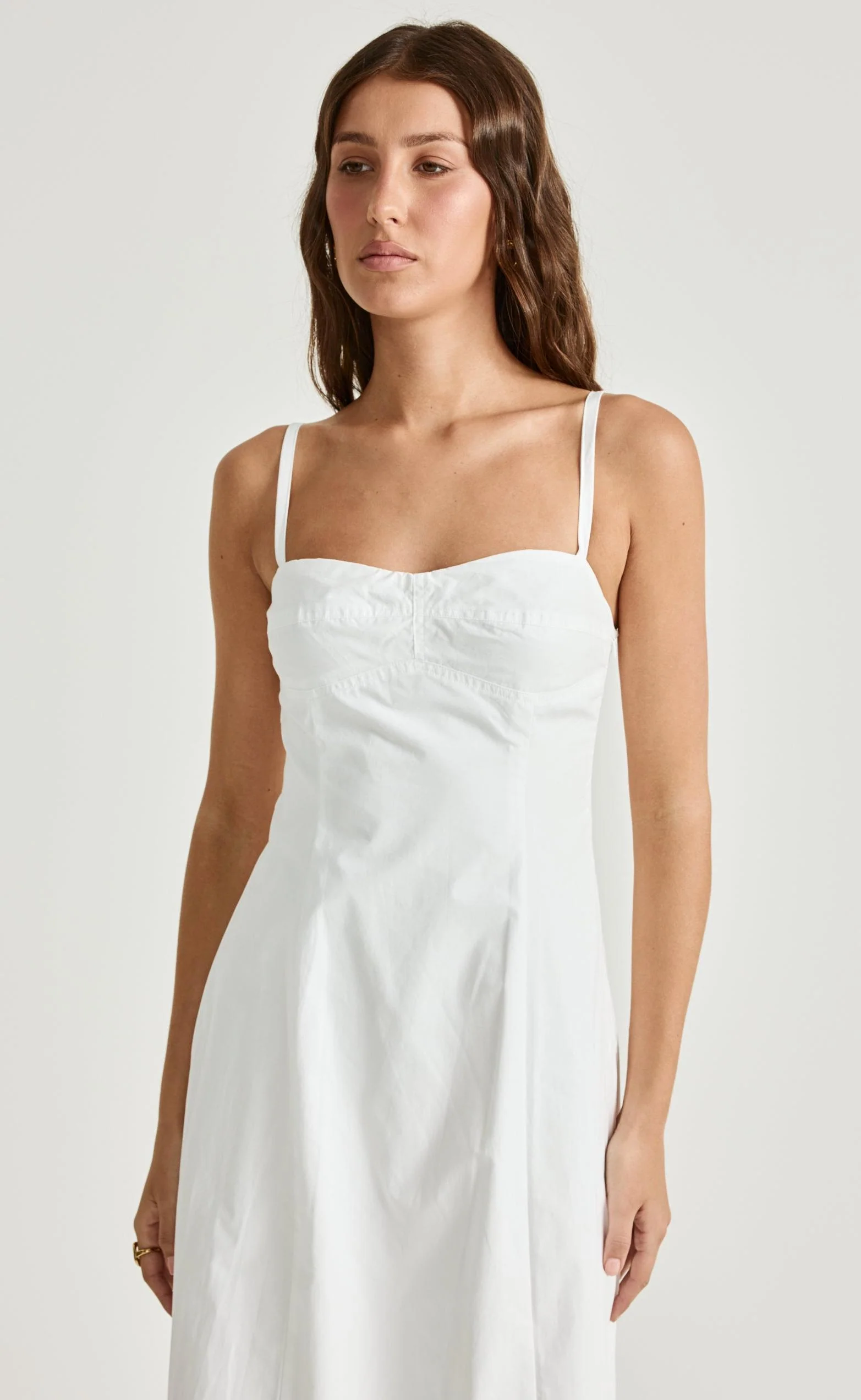 Duran Midi Dress (White) - Image 5