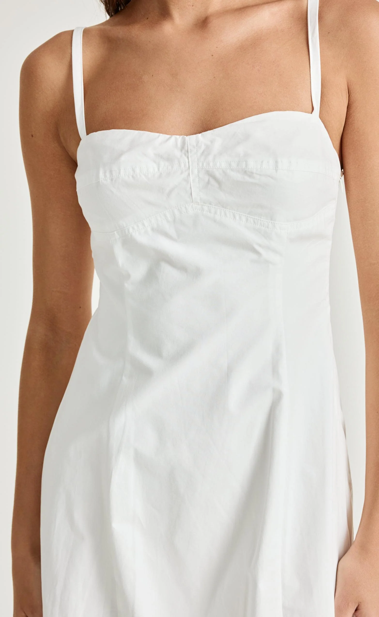 Duran Midi Dress (White) - Image 7