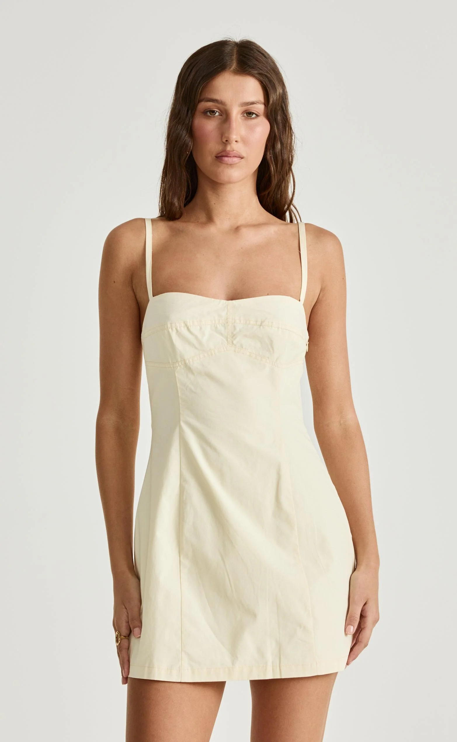 Duran Mini Dress (Butter) - Image 2