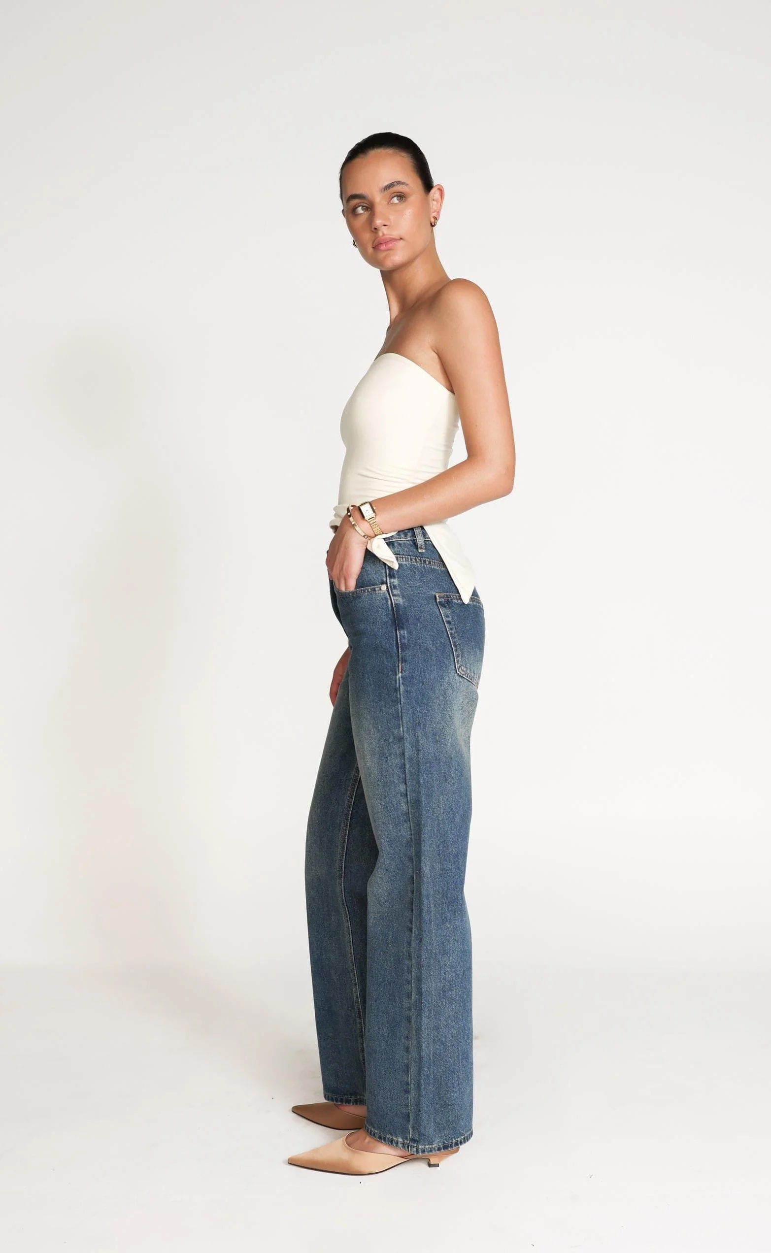 Easton Jeans (Faded Mid Wash) - Image 11