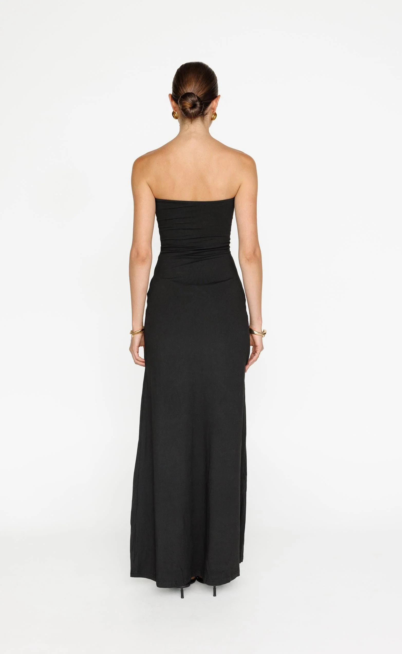 Edela Maxi Dress (Black) - Image 9