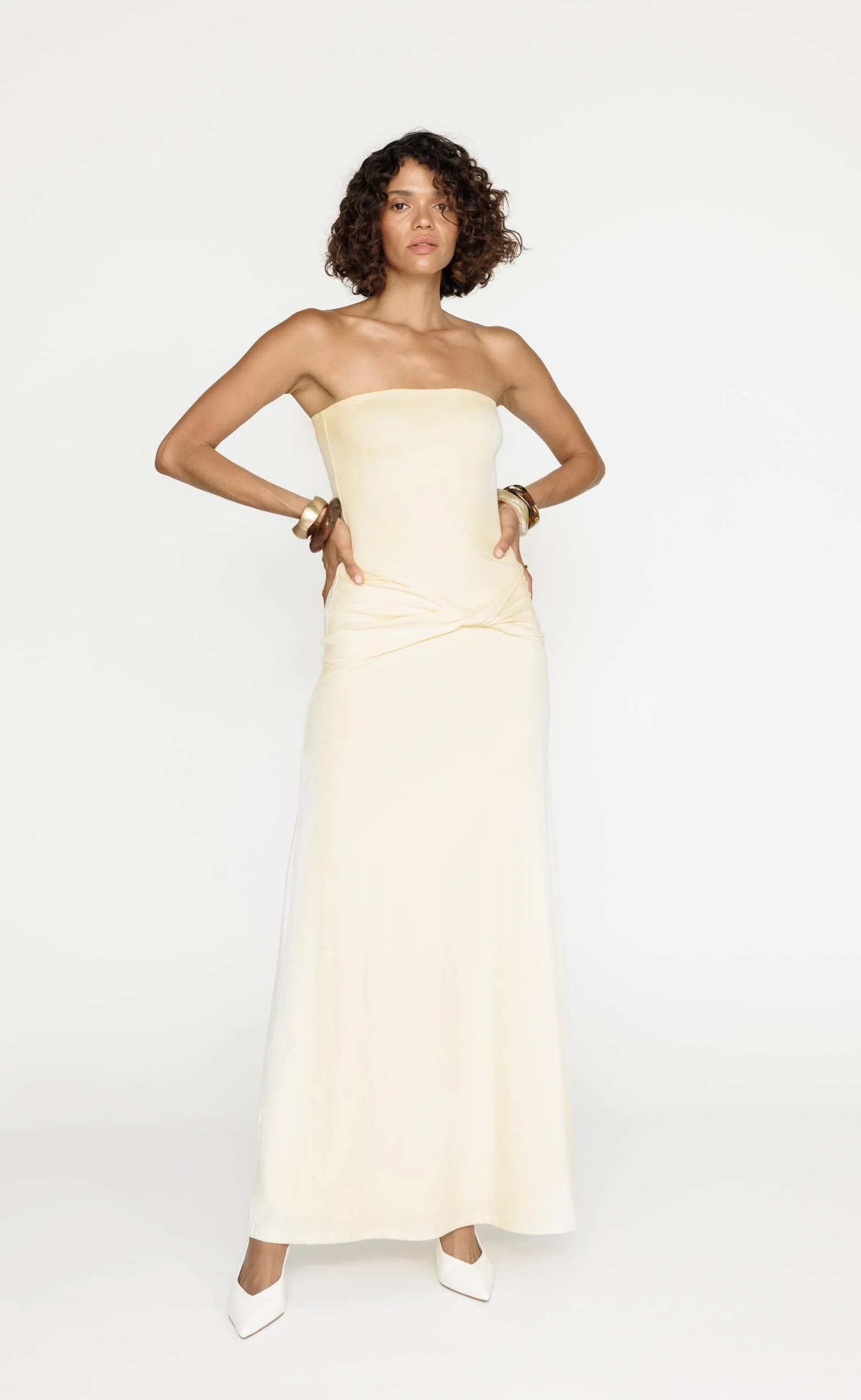Edela Maxi Dress (Butter) - Image 10