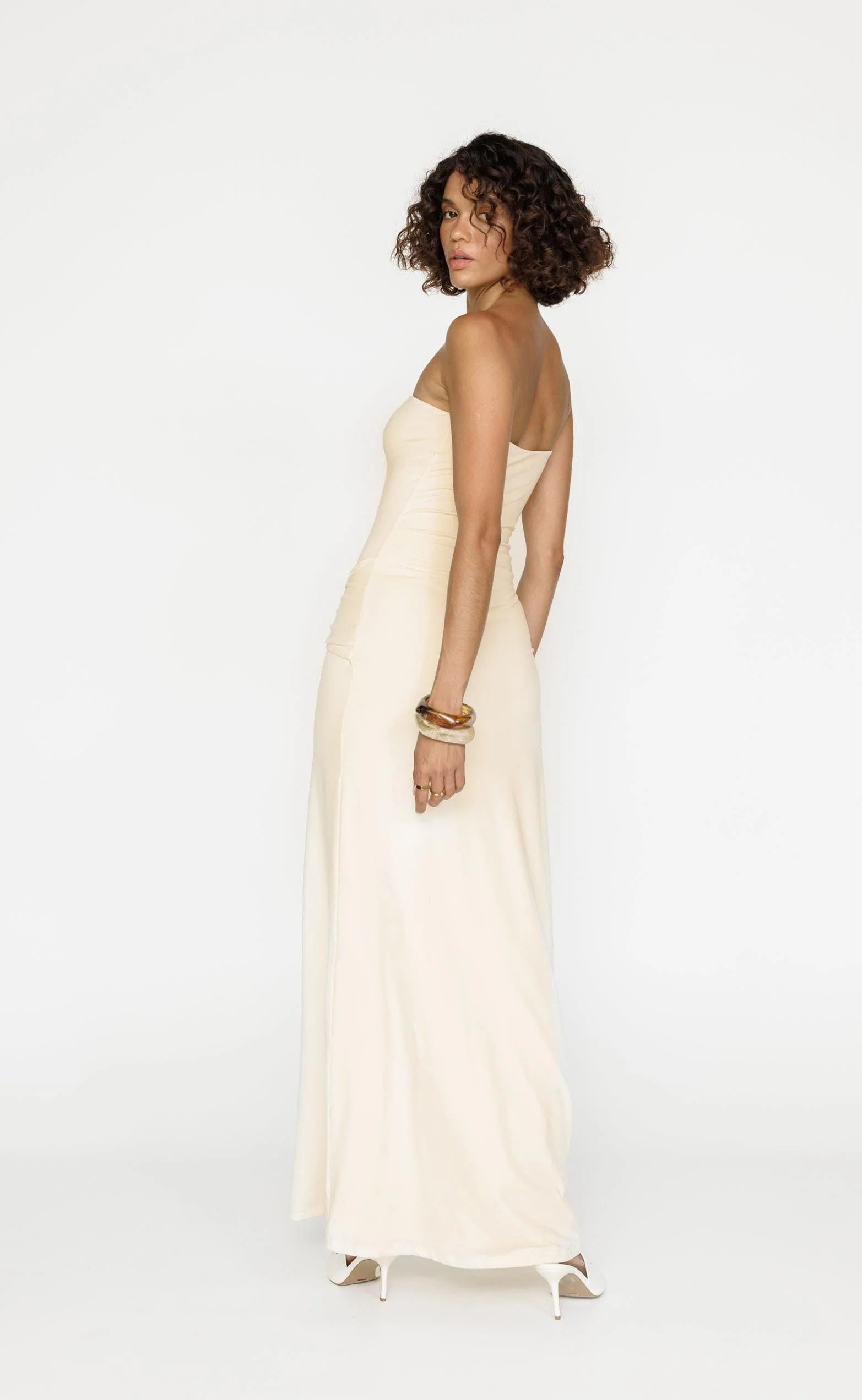 Edela Maxi Dress (Butter) - Image 8