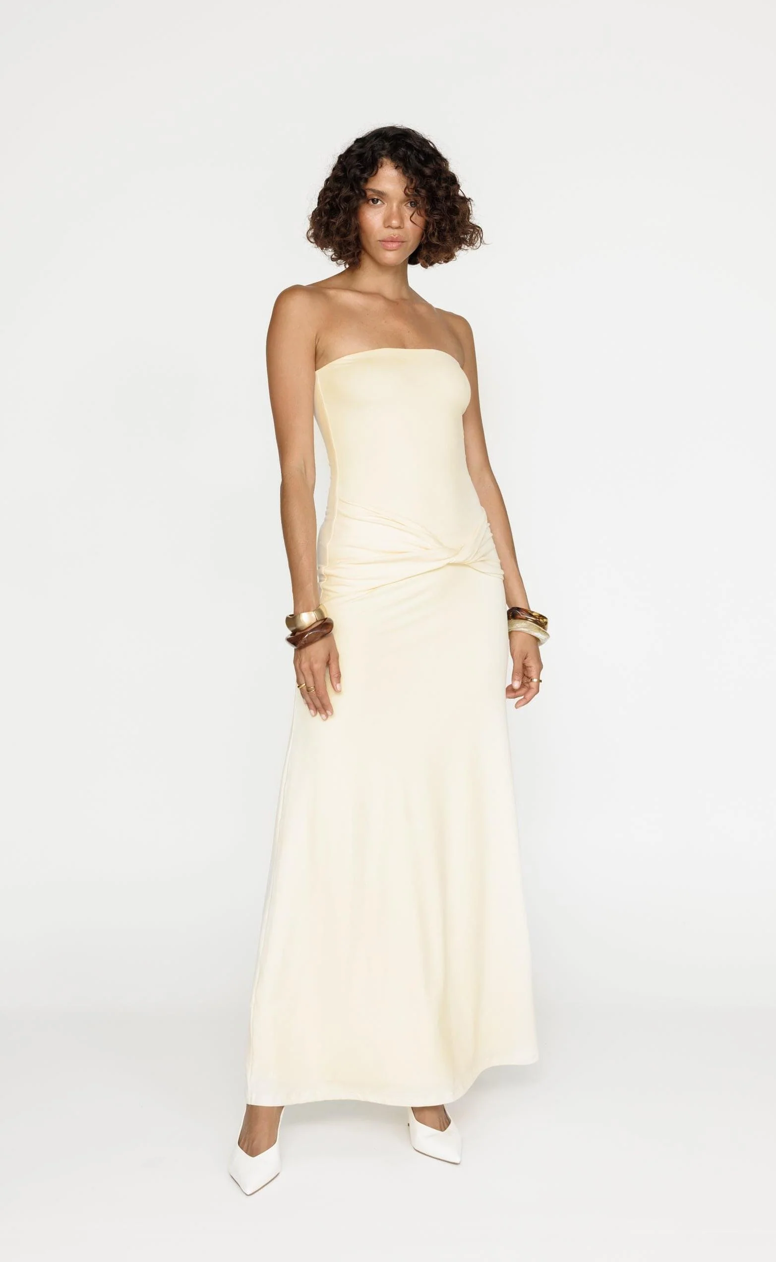Edela Maxi Dress (Butter) - Image 9