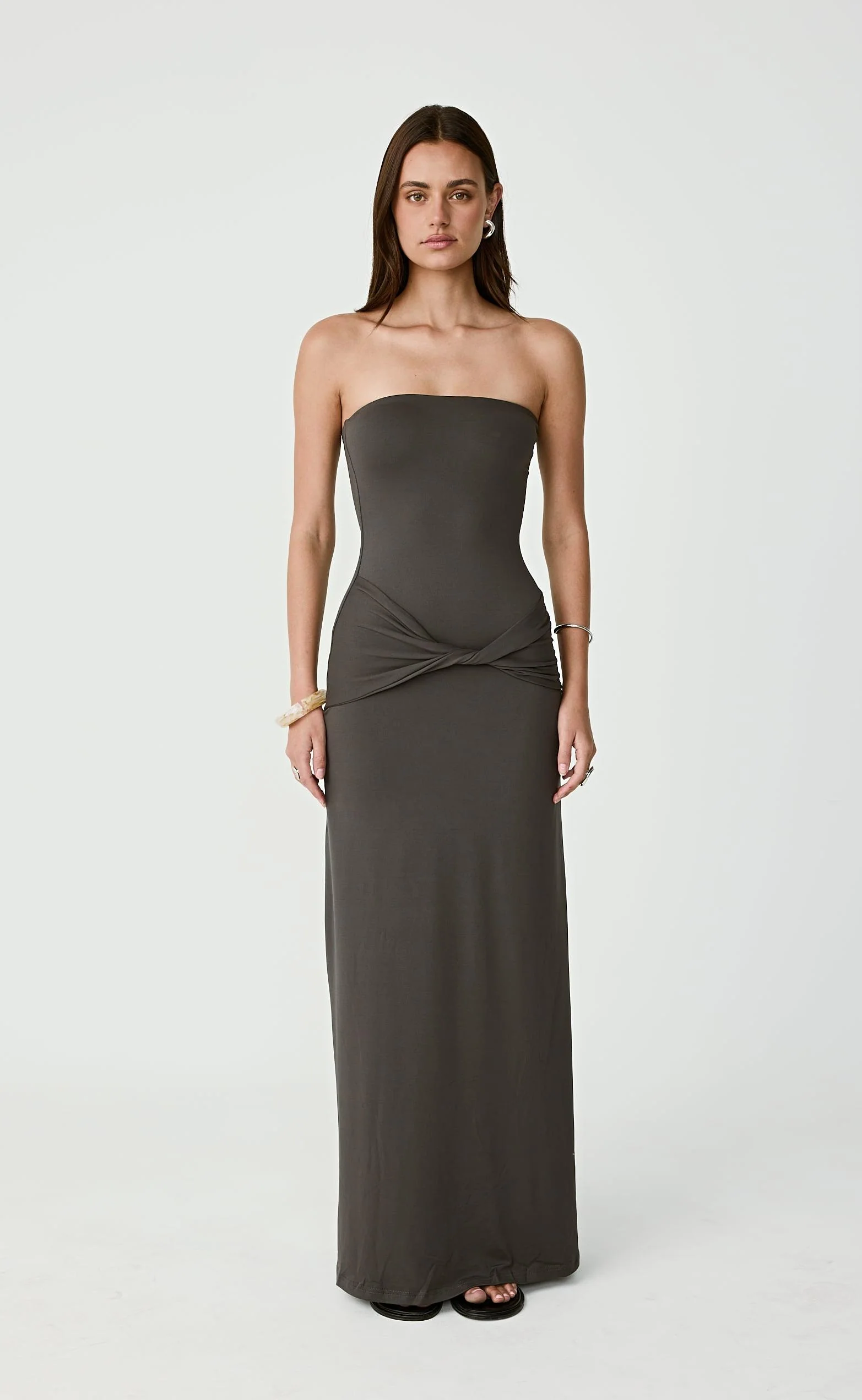 Edela Maxi Dress (Slate) - Image 5