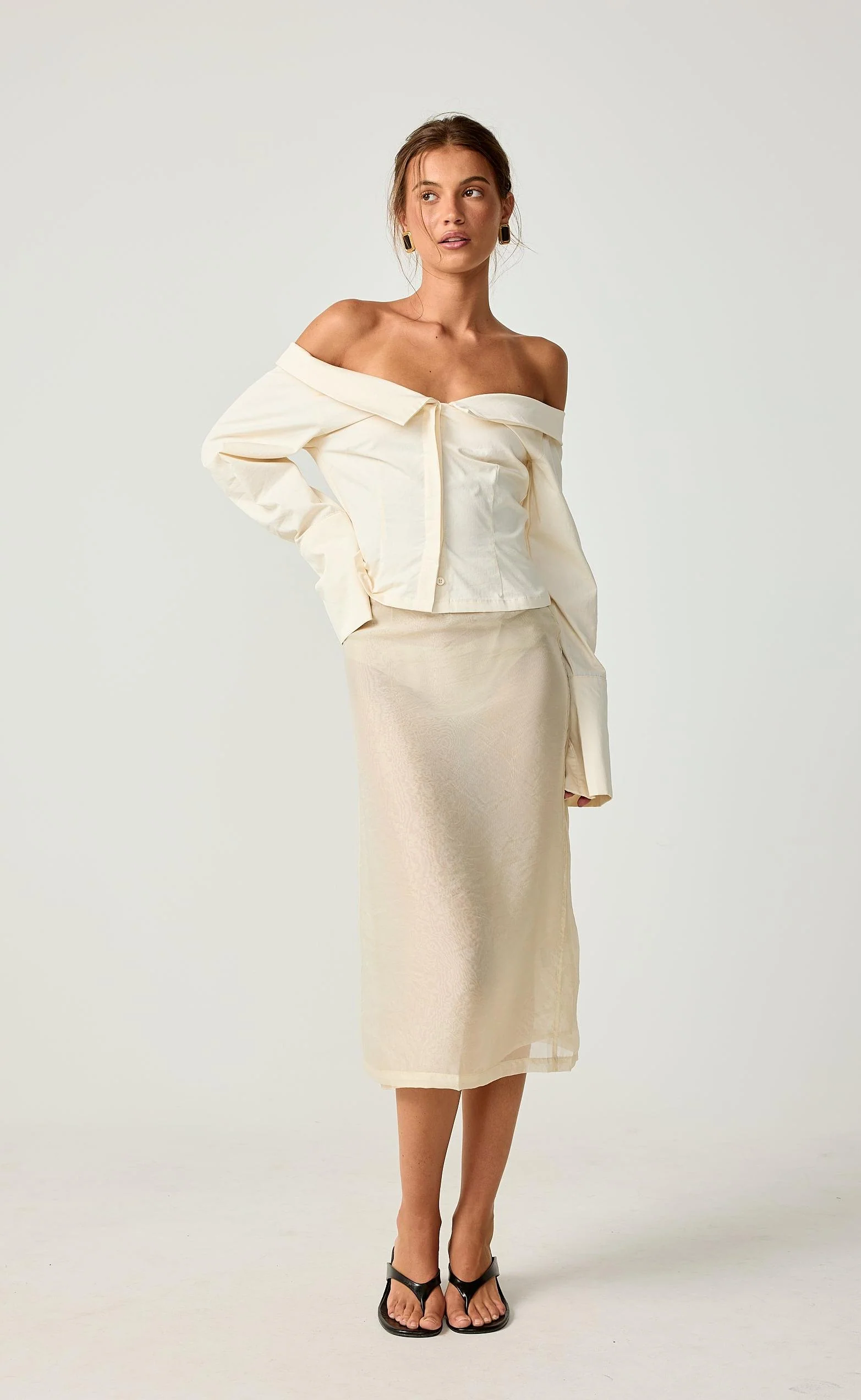 Edith Shirt (Cream) - Image 5