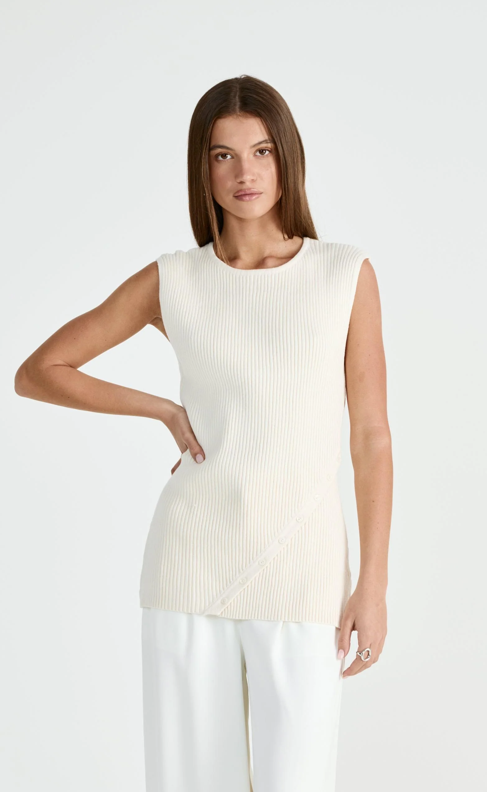 Electra Top (Oat) - Image 8
