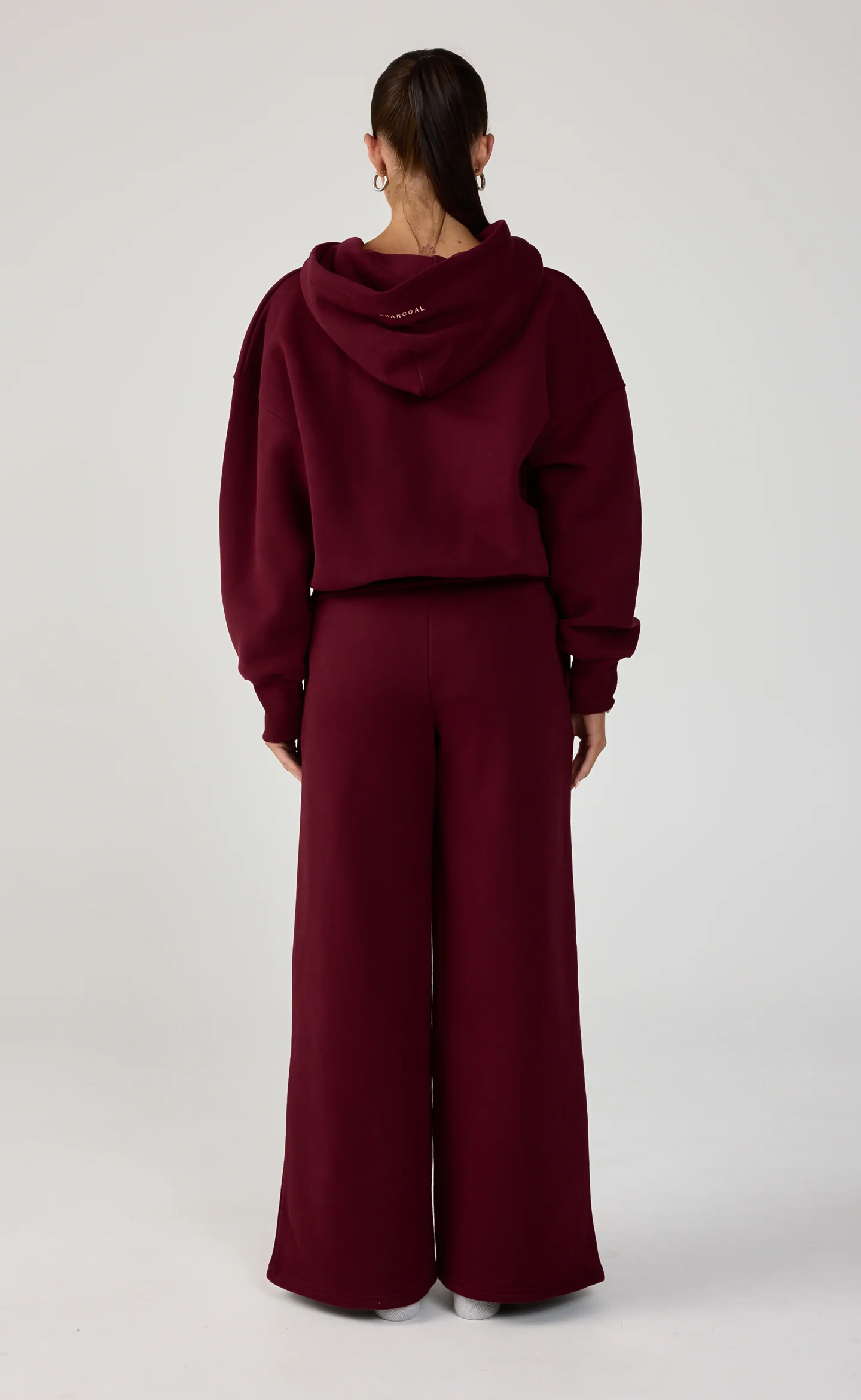Elija Zip Hoodie (Plum) - Image 3