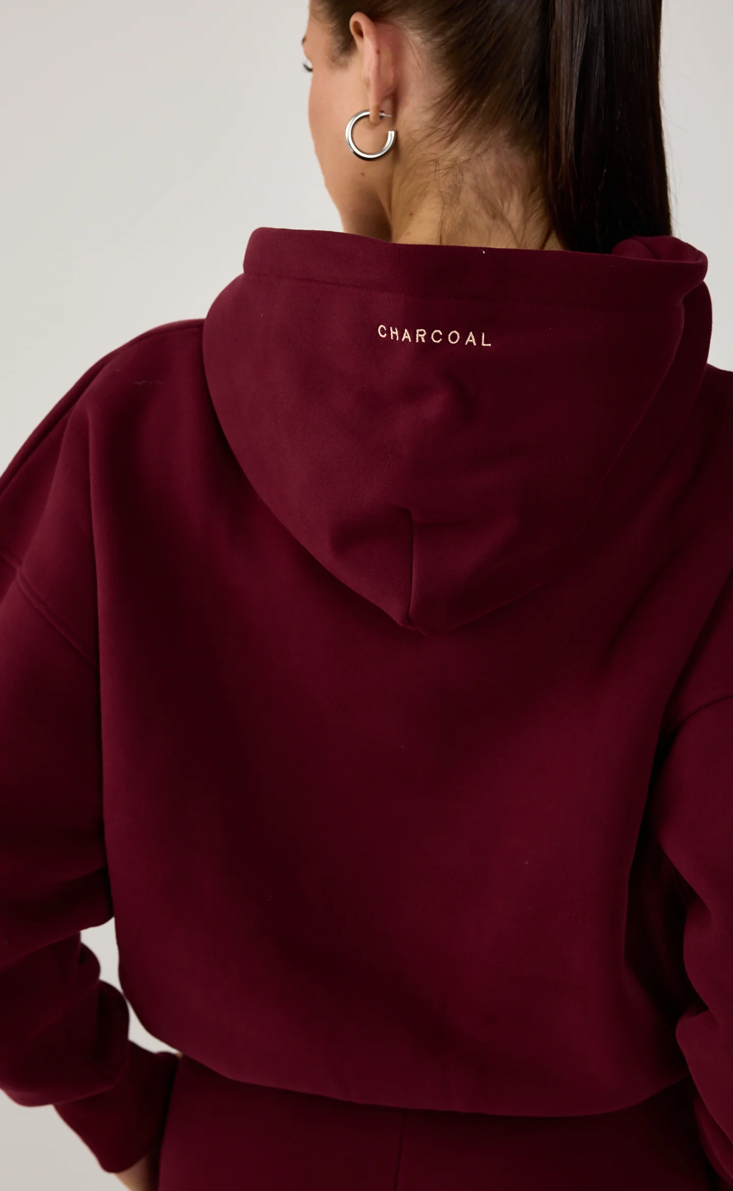 Elija Zip Hoodie (Plum) - Image 5