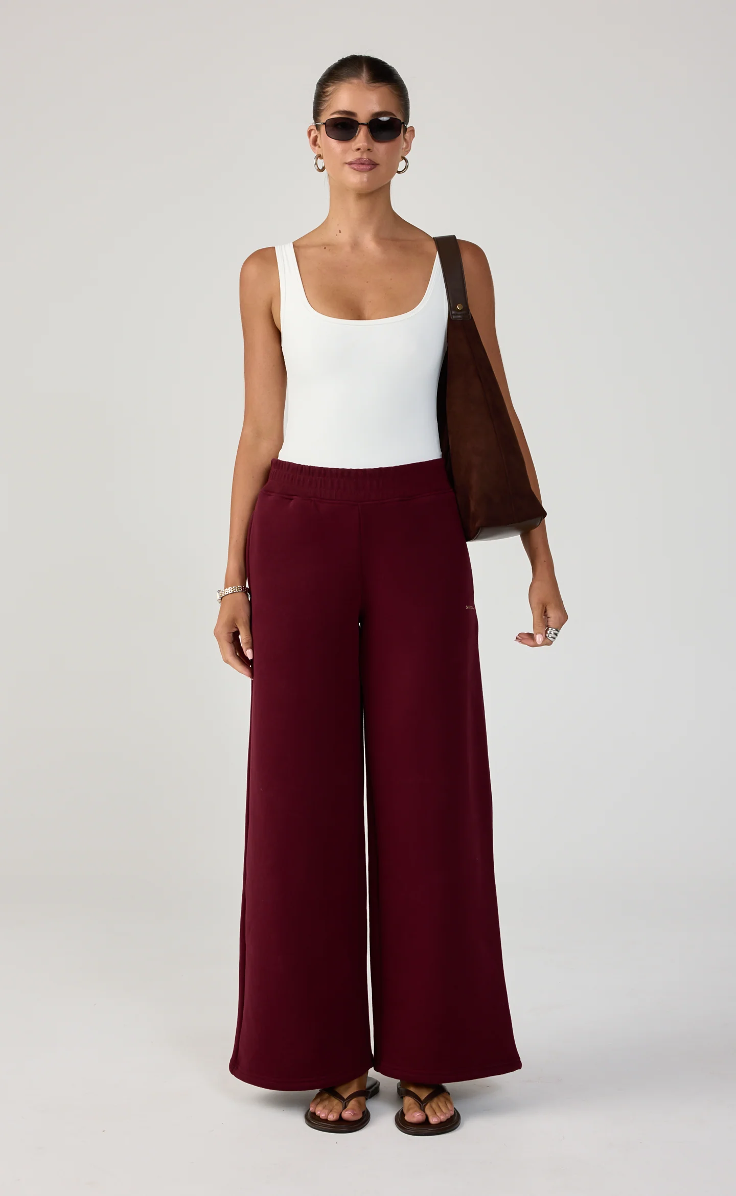 Elija Sweat Pants (Plum) - Image 3