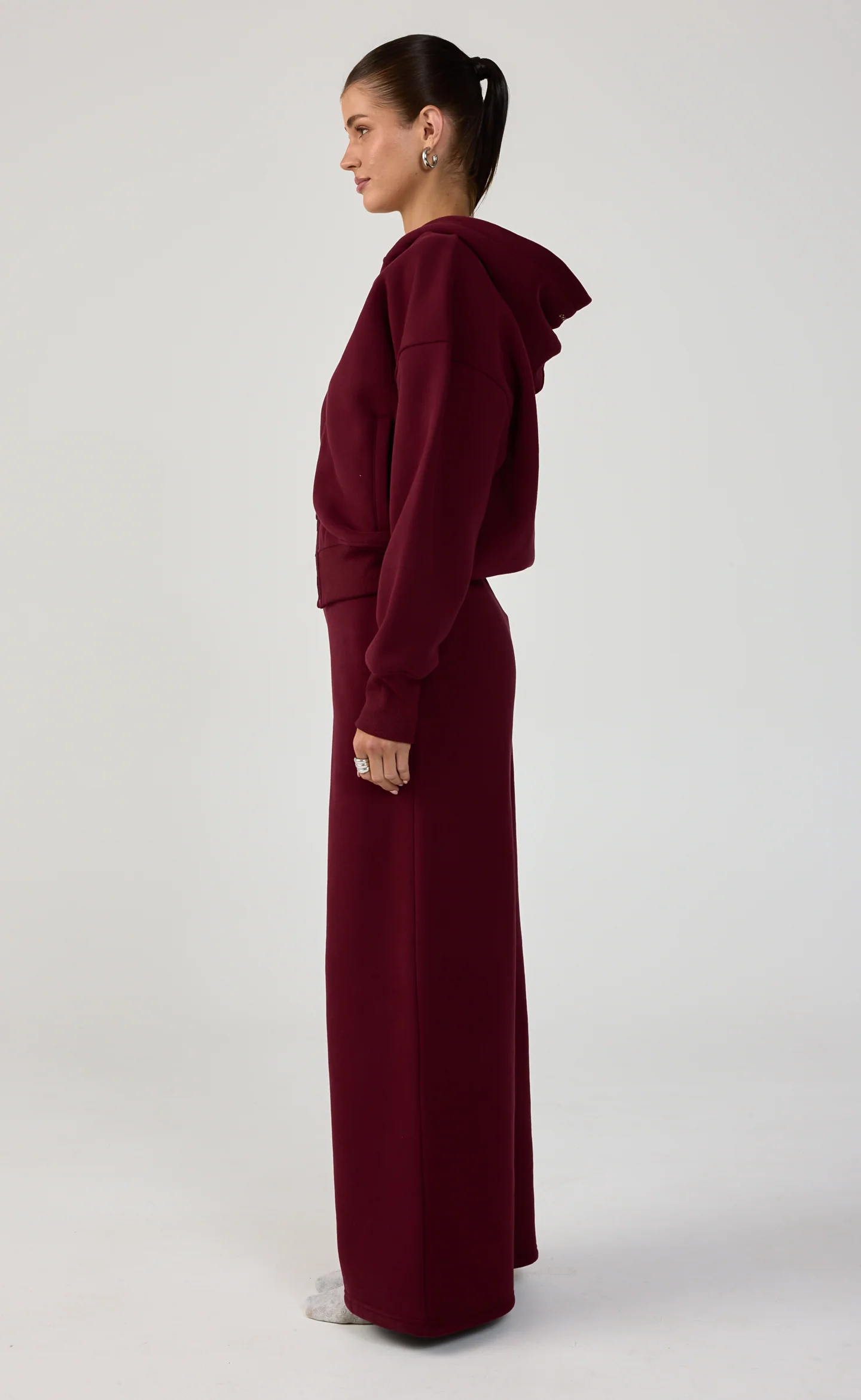 Elija Sweat Pants (Plum) - Image 4