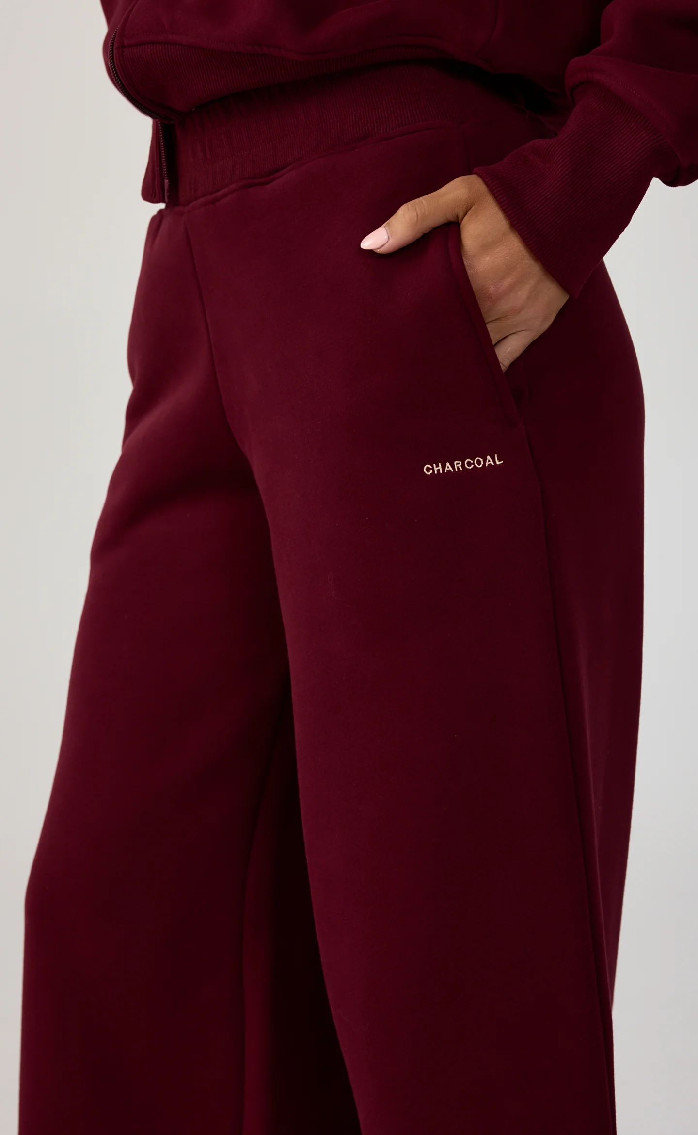 Elija Sweat Pants (Plum) - Image 7