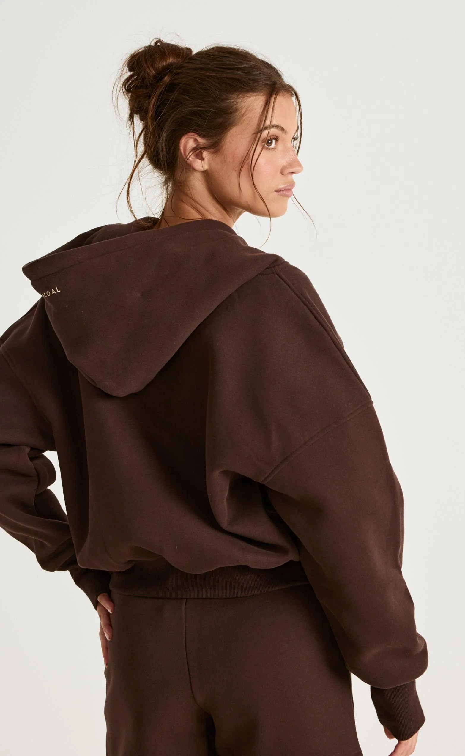 Elija Zip Hoodie (Chocolate) - Image 6