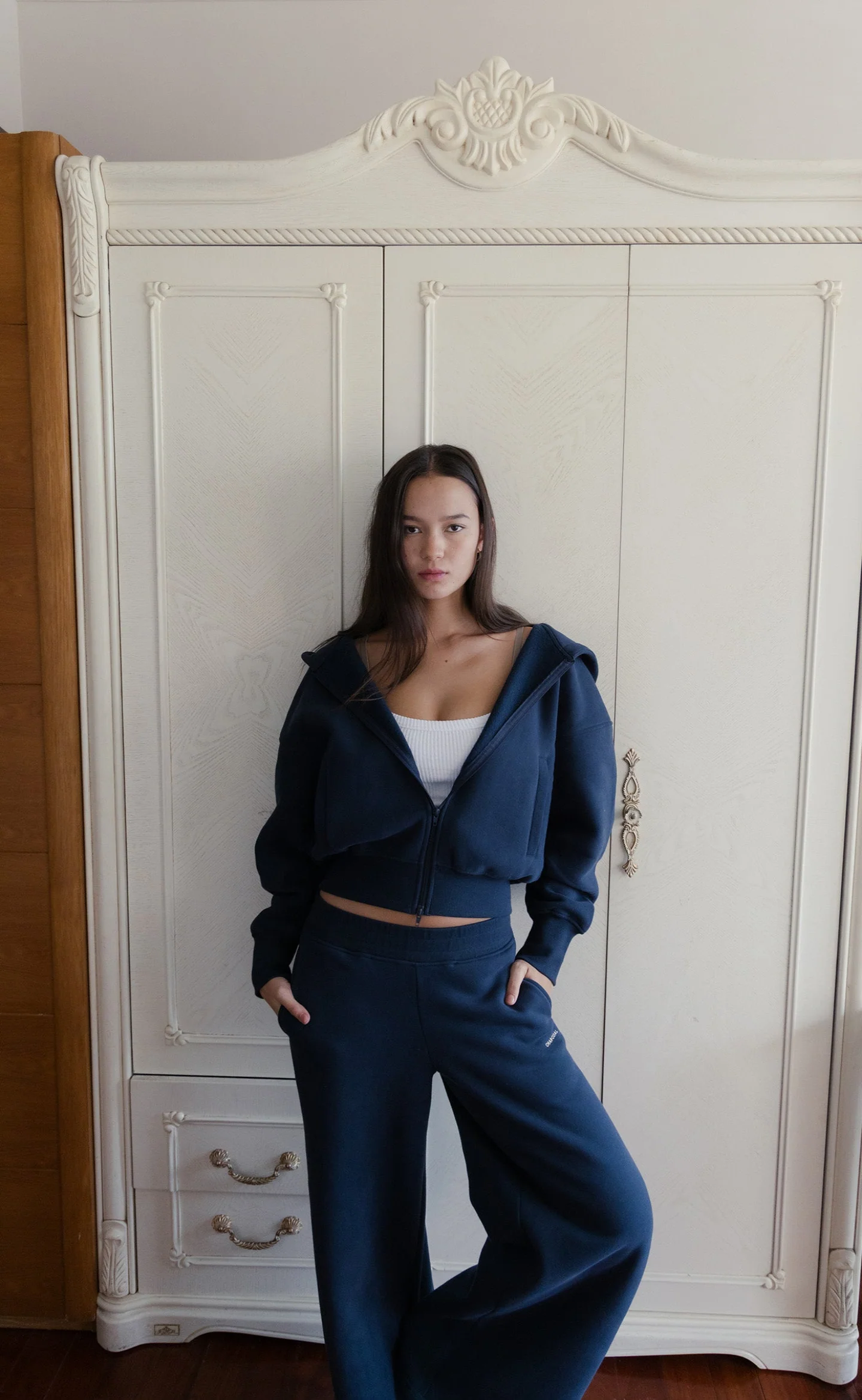 Elija Zip Hoodie (Navy) - Image 5